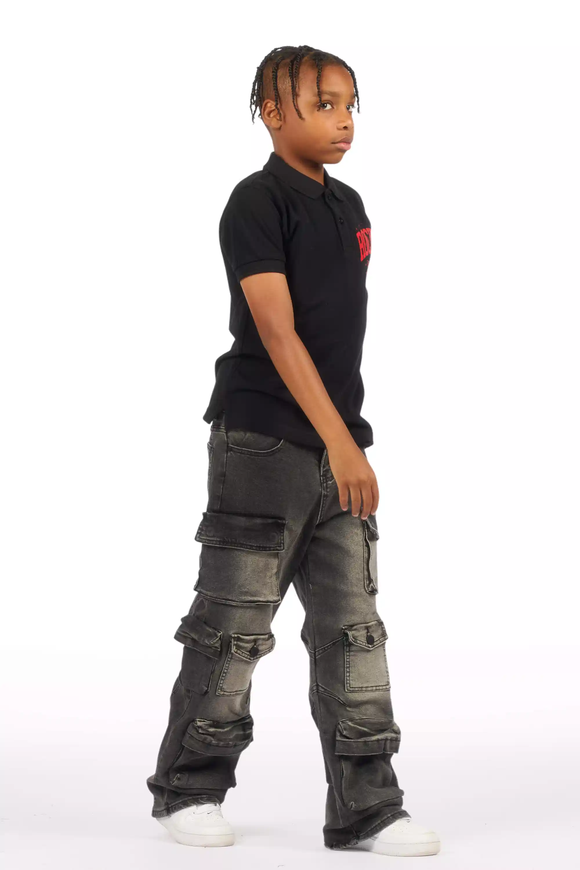 15799-boys-mahesh-dark-grey-tint-wash-baggy-cargo-jean-4.webp Boys Mahesh Dark Grey Tint Wash Baggy Cargo Jean