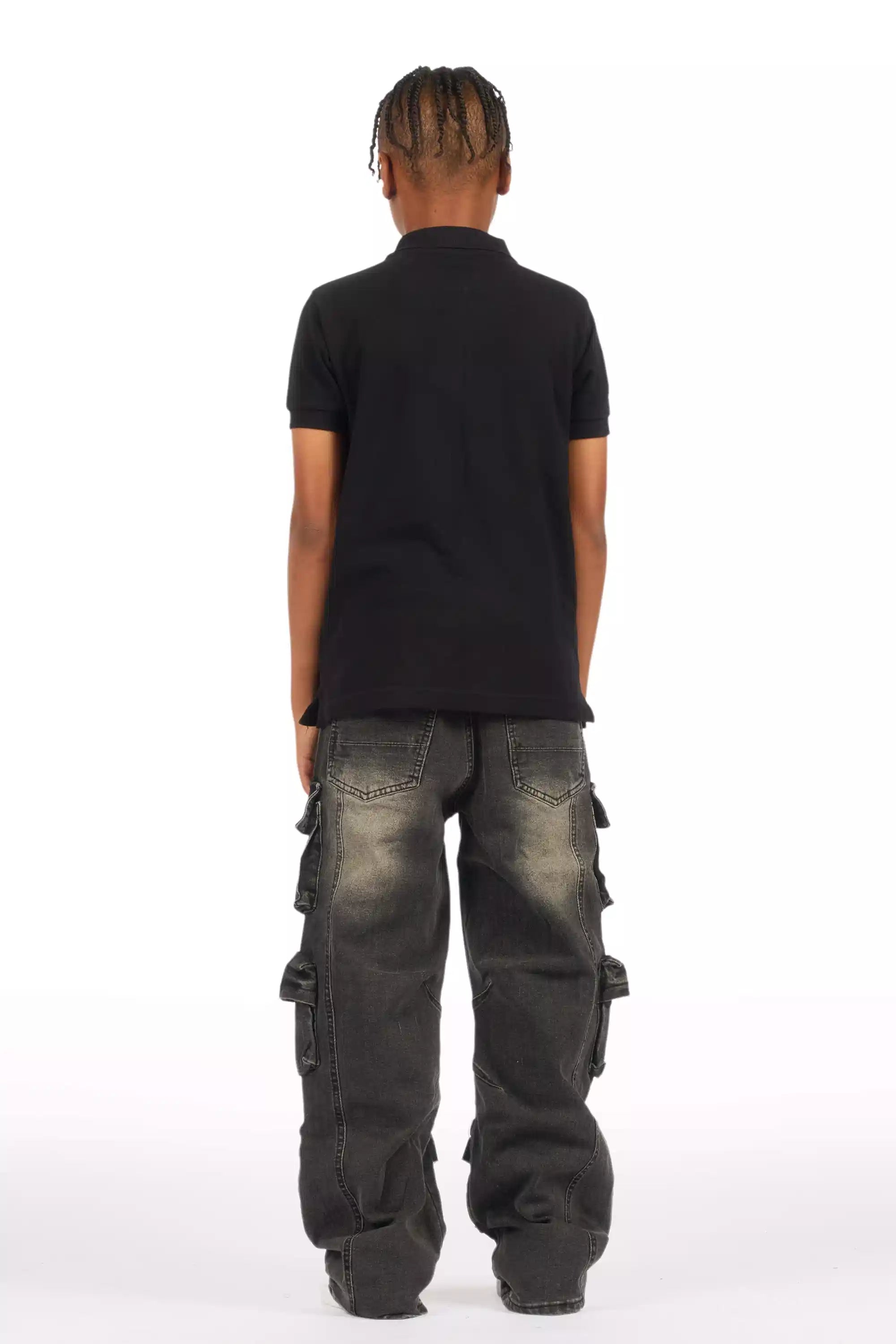 15799-boys-mahesh-dark-grey-tint-wash-baggy-cargo-jean-5.jpg Boys Mahesh Dark Grey Tint Wash Baggy Cargo Jean