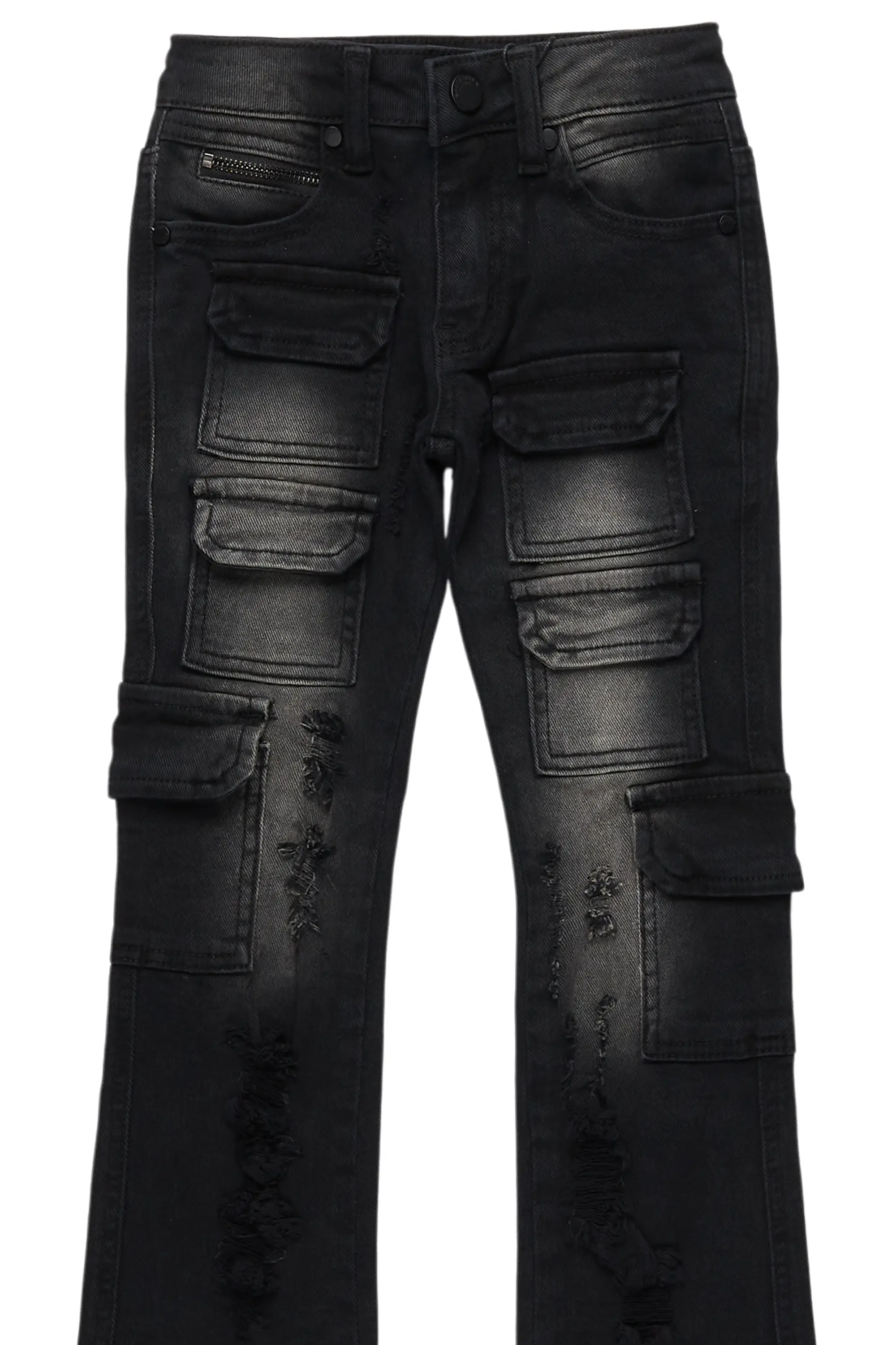 15931-boys-kade-black-stacked-flare-jean-8.webp Boys Kade Black Stacked Flare Jean