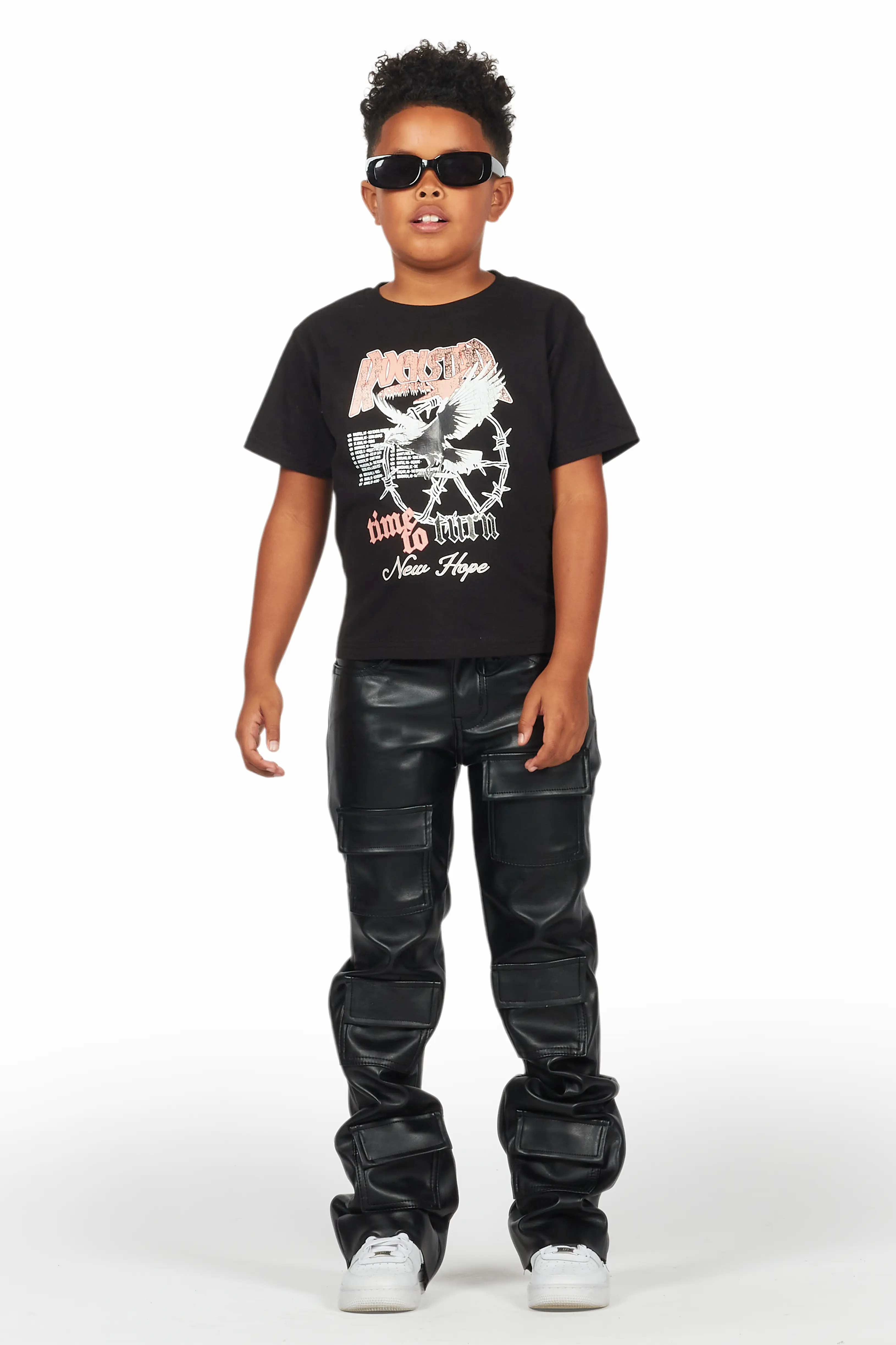 16171-boys-petrus-black-pu-leather-jean-3.webp Boys Petrus Black PU Leather Jean