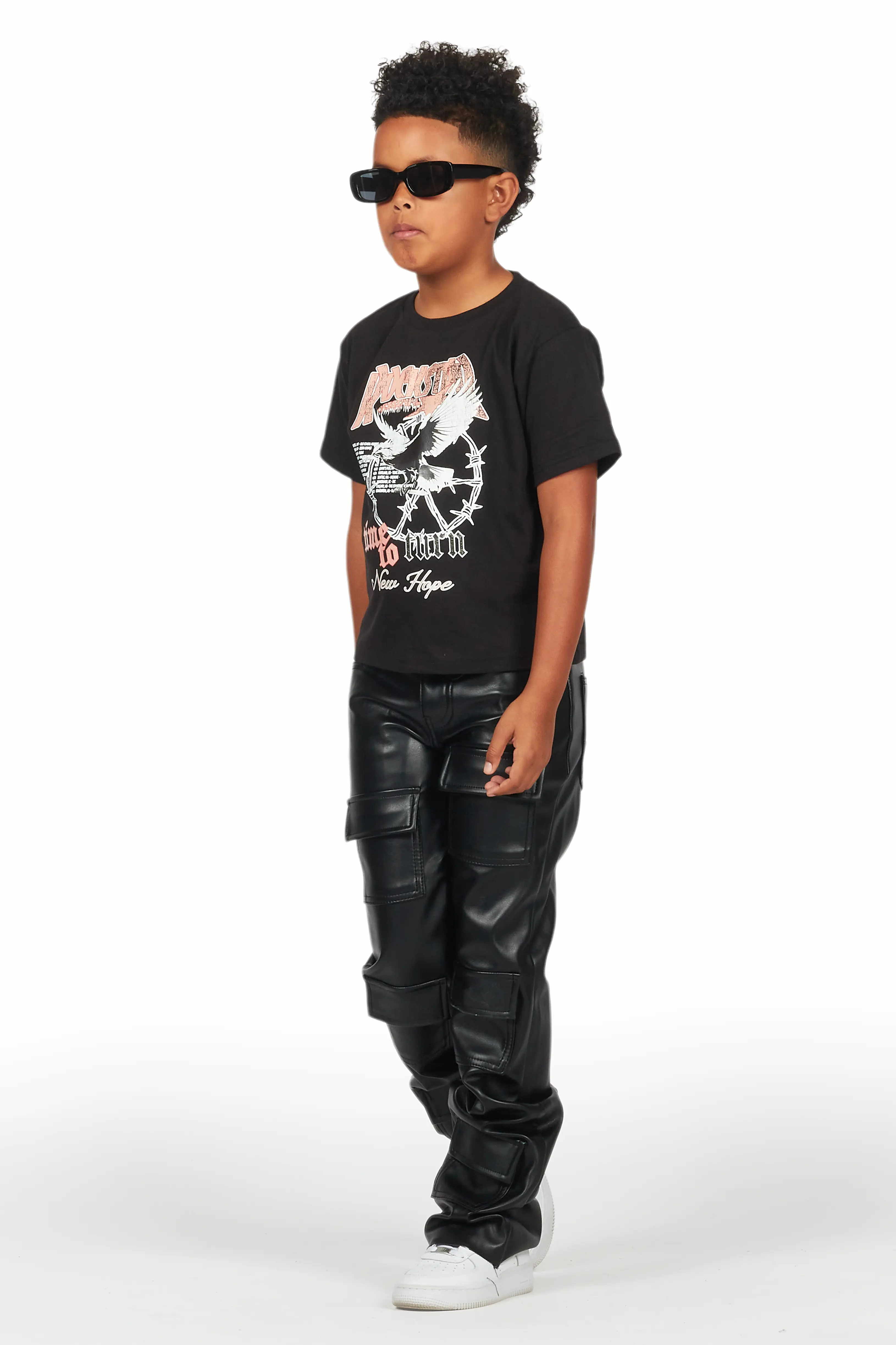 16171-boys-petrus-black-pu-leather-jean-6.webp Boys Petrus Black PU Leather Jean