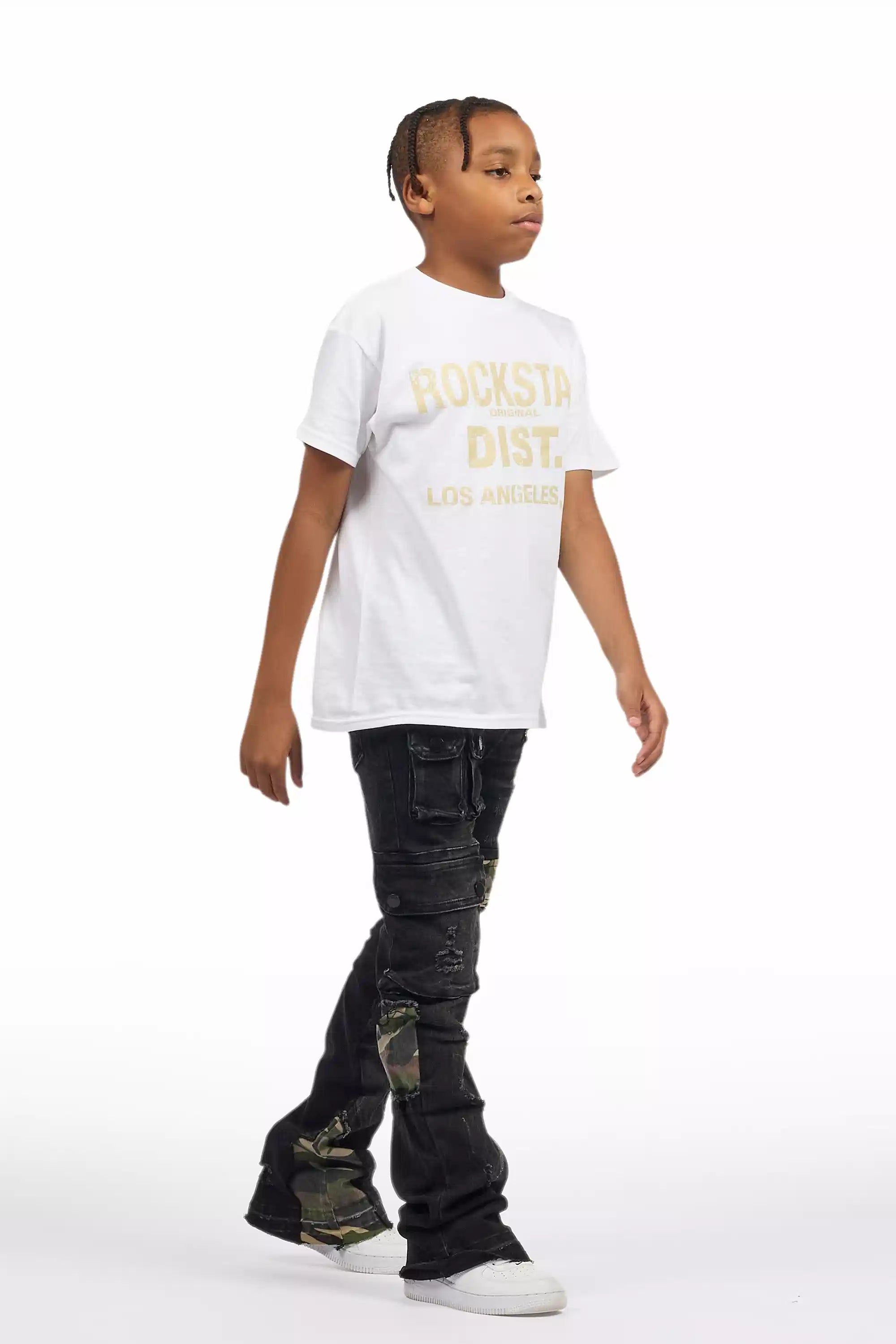 16183-boys-zeta-black-stacked-flare-jean-4.jpg Boys Zeta Black Stacked Flare Jean