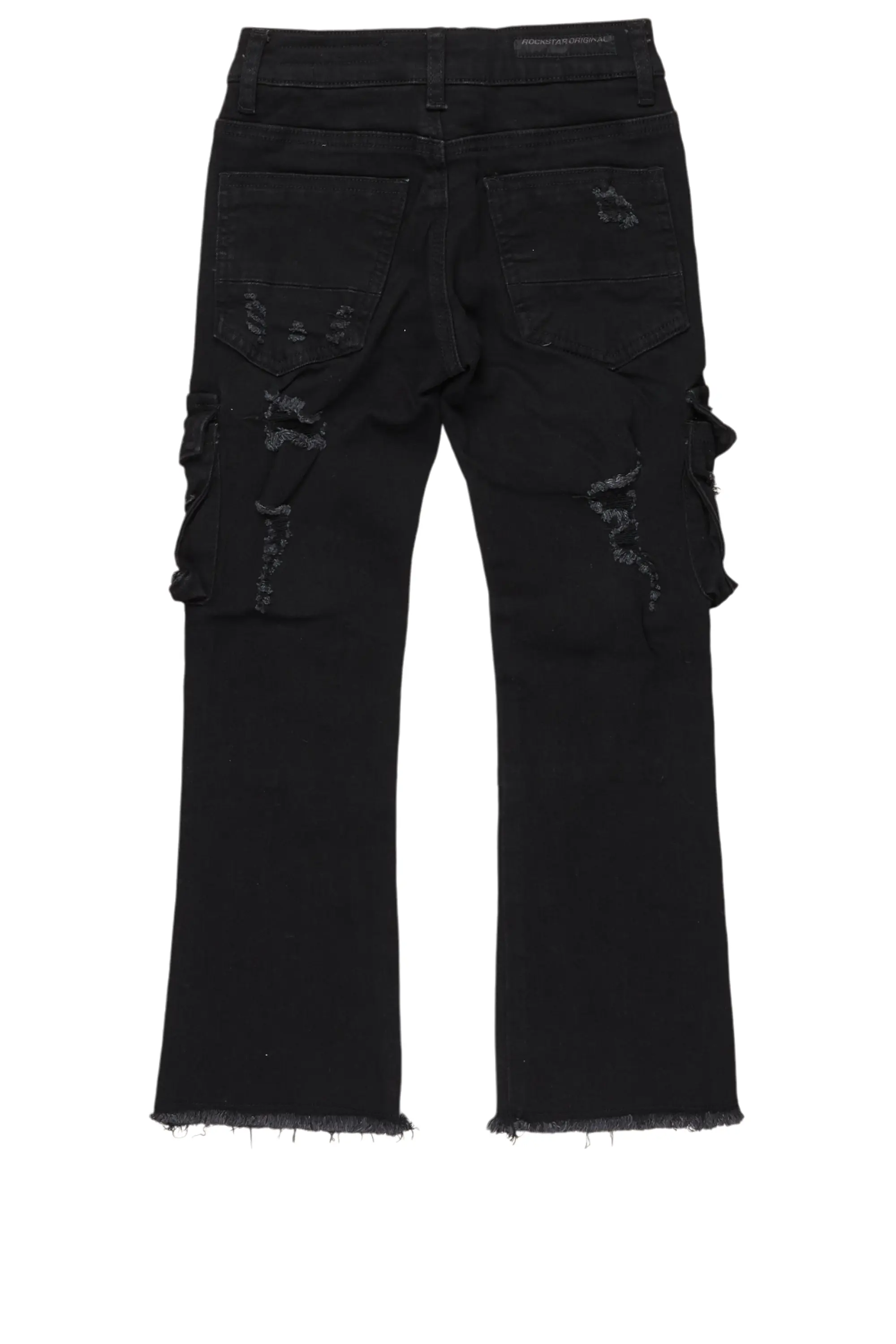 16423-boys-adalee-black-stacked-flare-jean-9.webp Boys Adalee Black Stacked Flare Jean