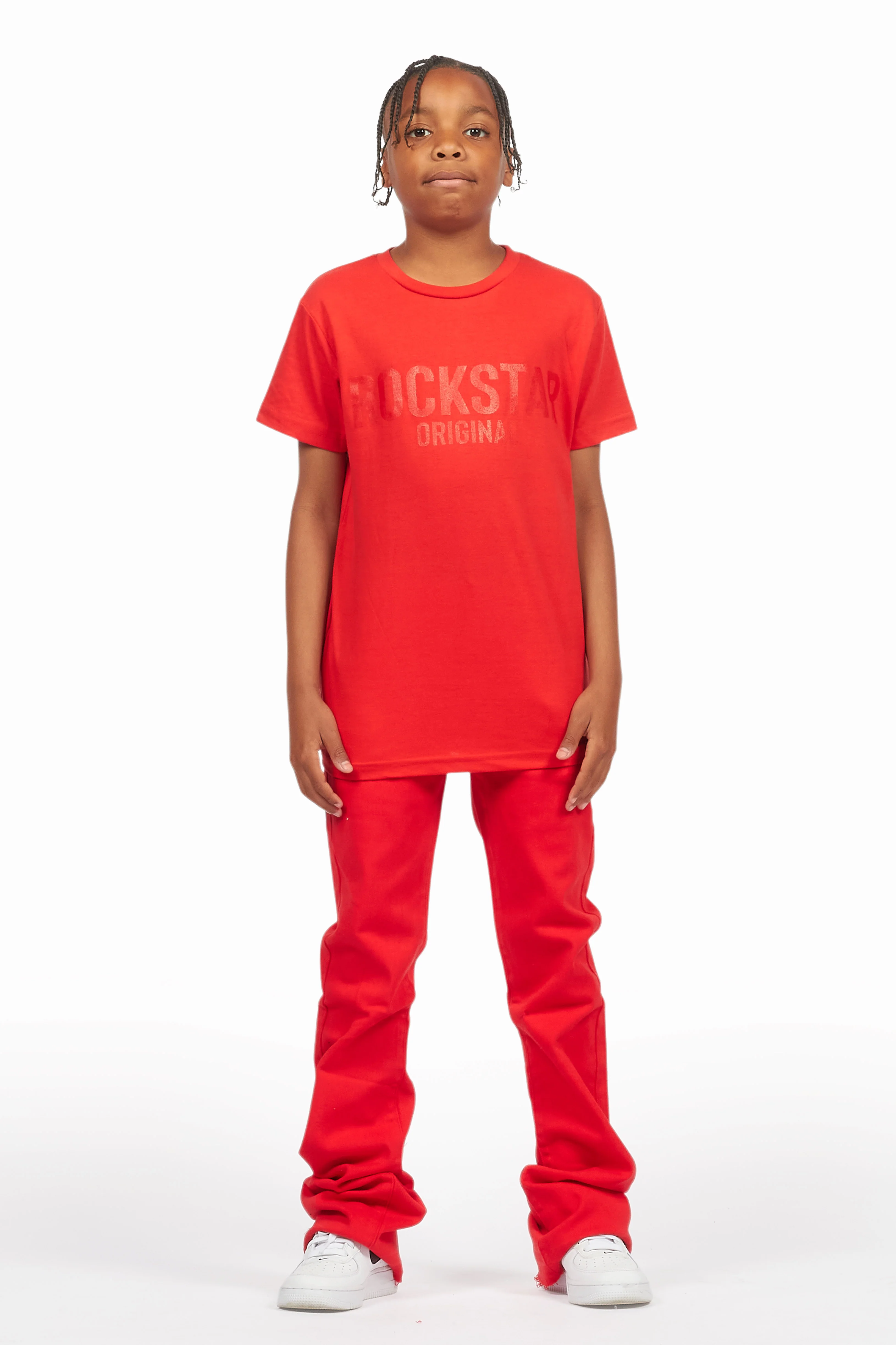 16483-boys-sana-red-t-shirt-dag-stacked-flare-jean-set-2.webp Boys Sana Red T-Shirt/Dag Stacked Flare Jean Set