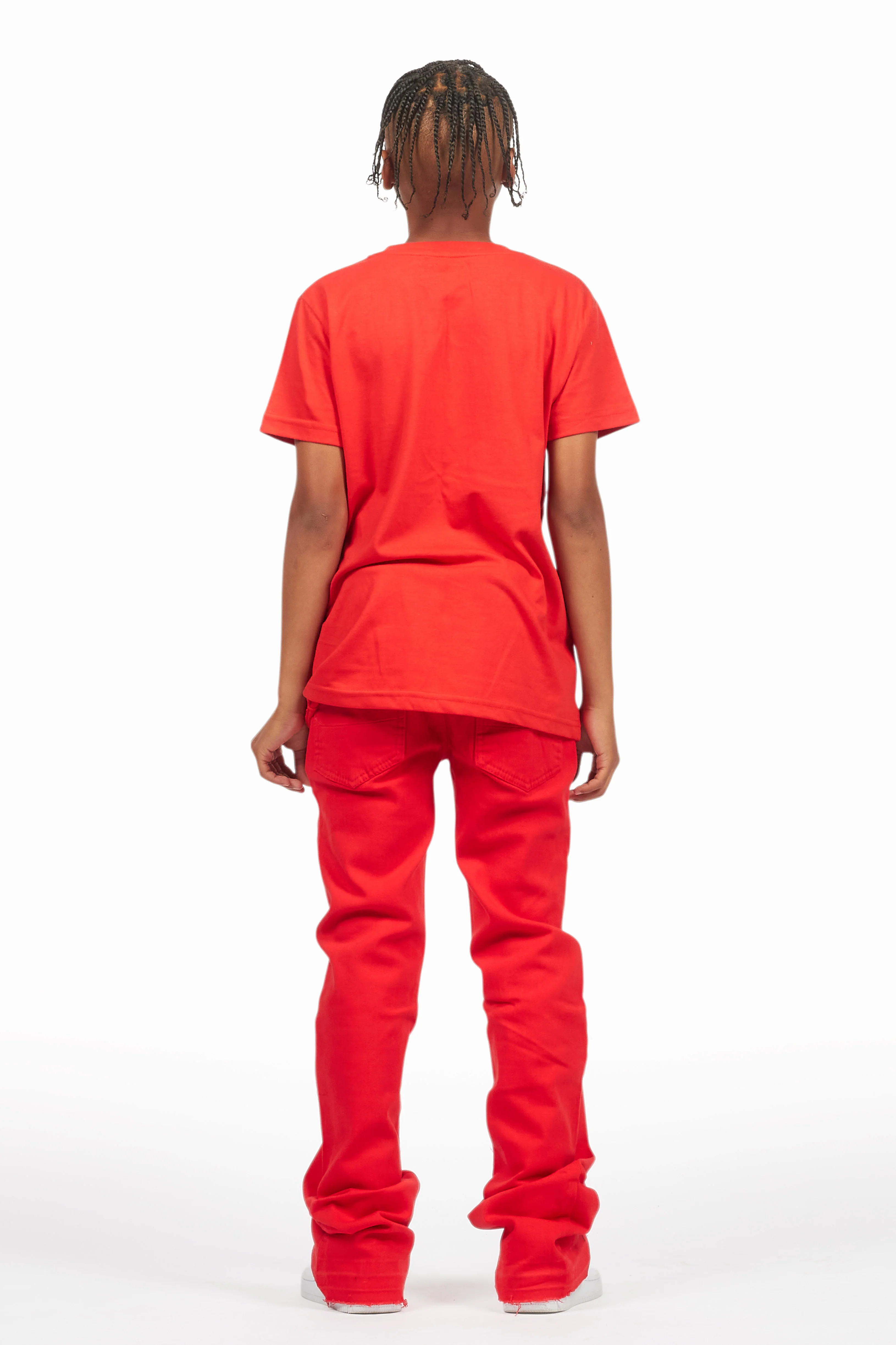 16483-boys-sana-red-t-shirt-dag-stacked-flare-jean-set-4.webp Boys Sana Red T-Shirt/Dag Stacked Flare Jean Set