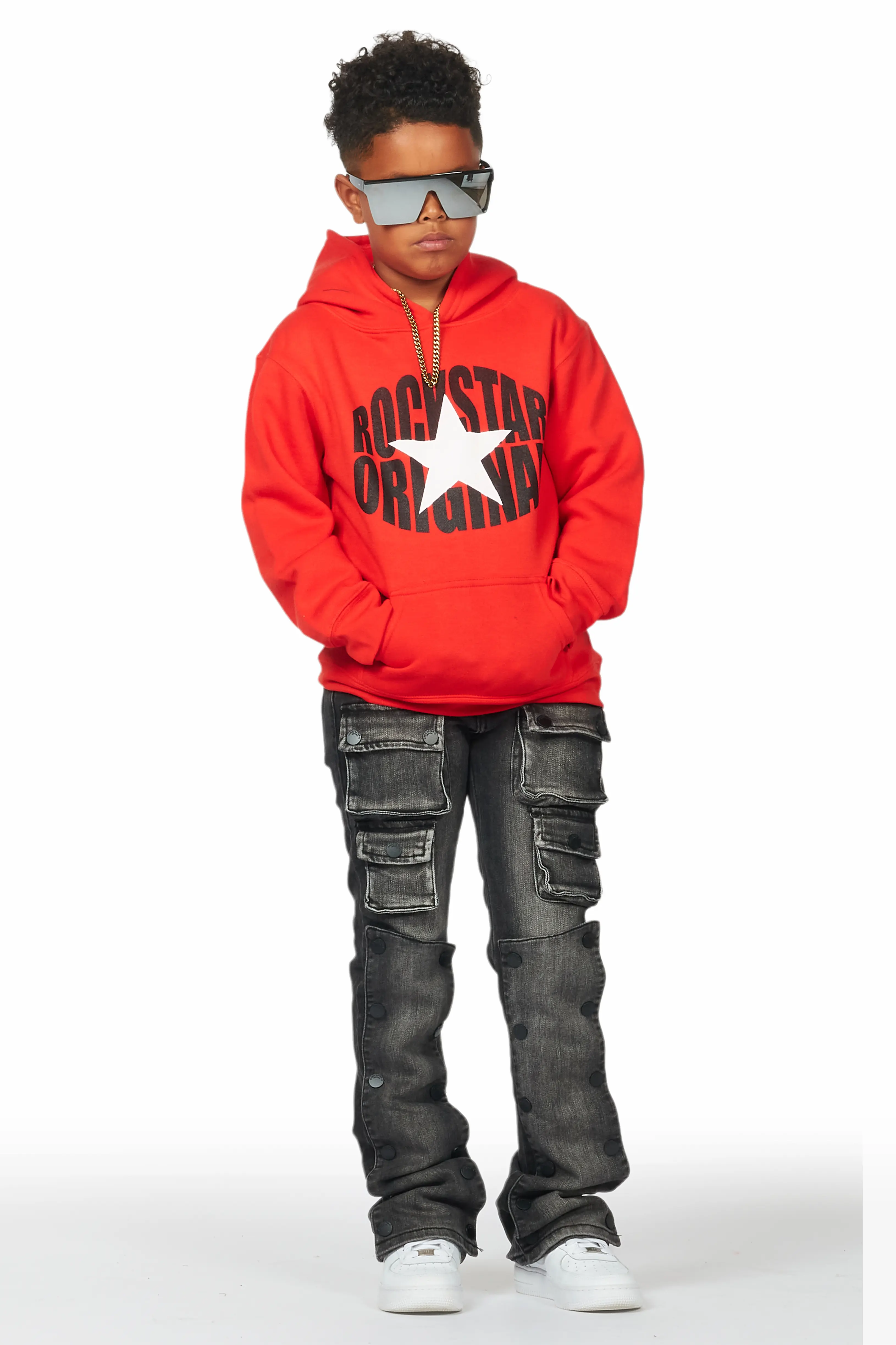 16579-boys-santana-dark-grey-stacked-flare-jean-3.webp Boys Santana Dark Grey Stacked Flare Jean