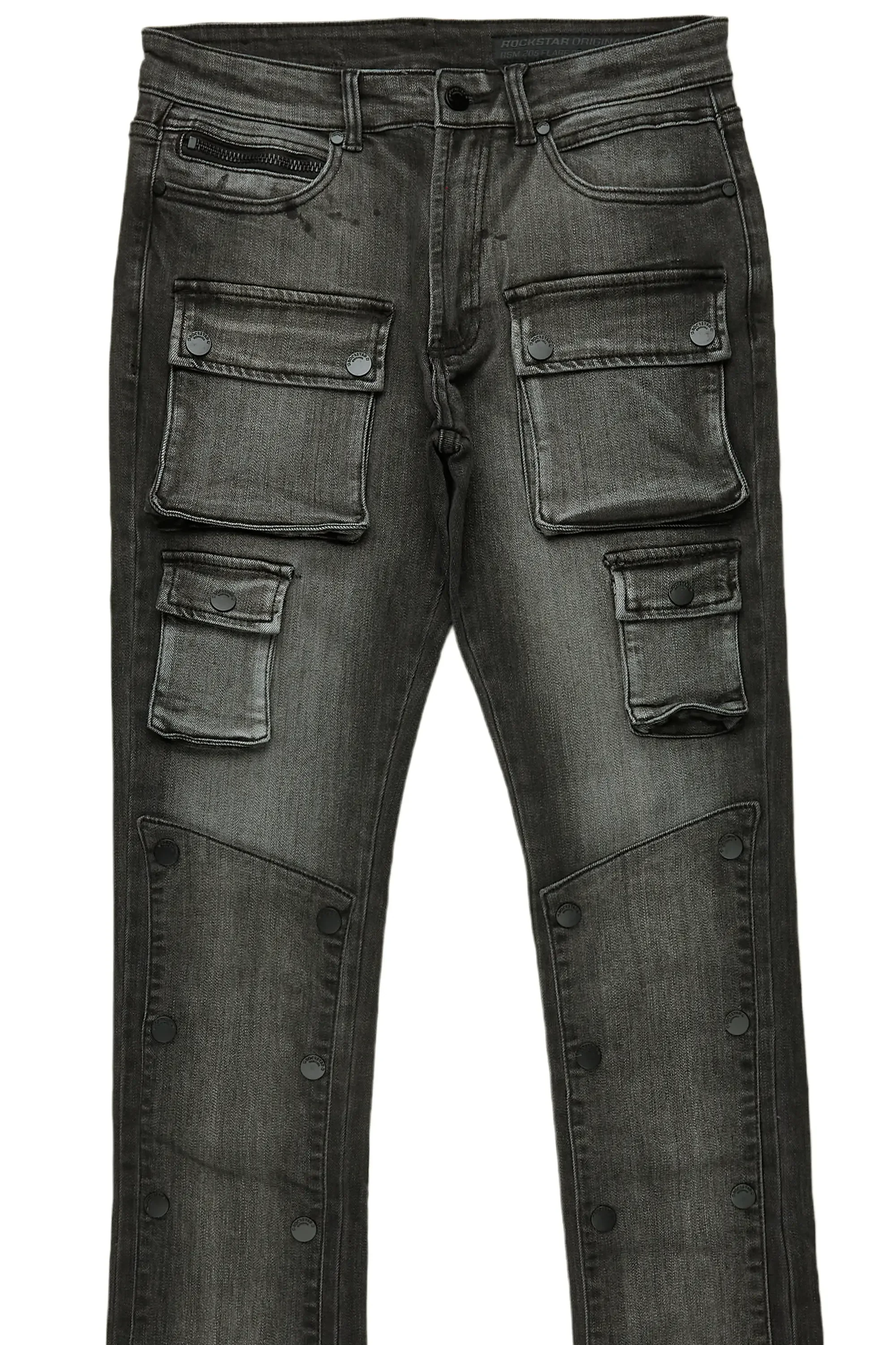 16579-boys-santana-dark-grey-stacked-flare-jean-8.webp Boys Santana Dark Grey Stacked Flare Jean