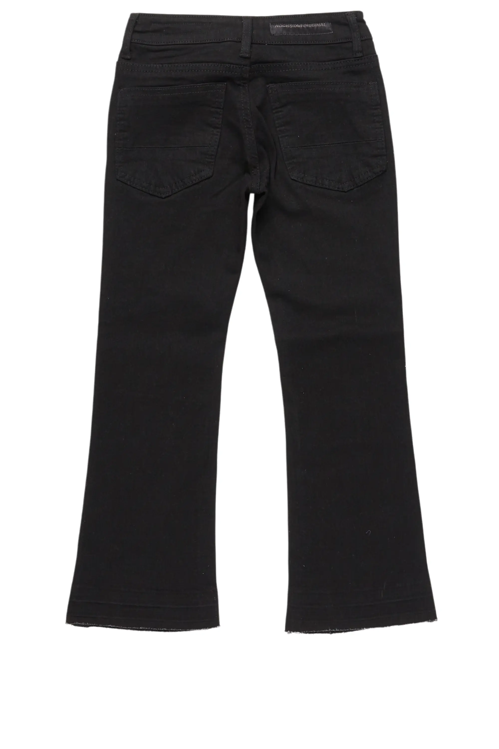 16627-boys-holibert-black-stacked-flare-jean-3.webp Boys Holibert Black Stacked Flare Jean