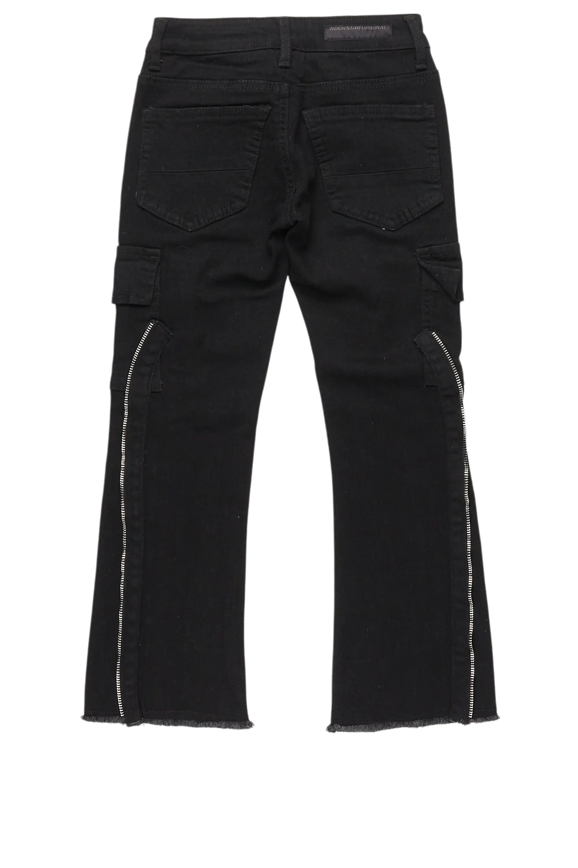 16639-boys-hutch-black-stacked-flare-jean-3.png Boys Hutch Black Stacked Flare Jean