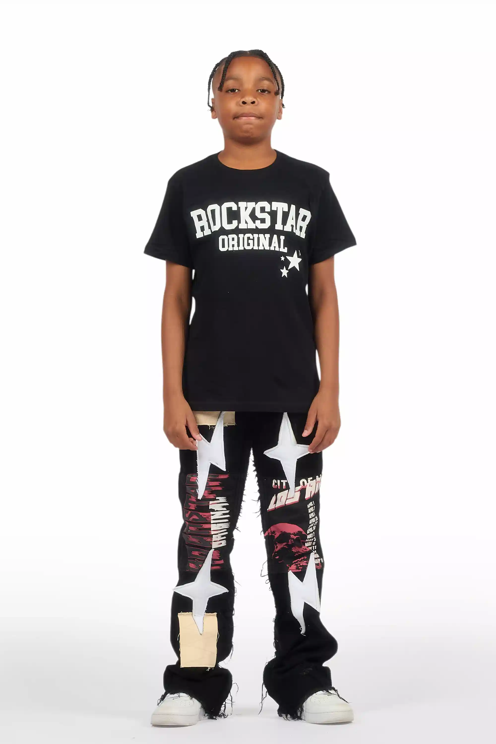 16773-boys-vinson-black-patchwork-stacked-flare-jean-3.webp Boys Vinson Black Patchwork Stacked flare Jean