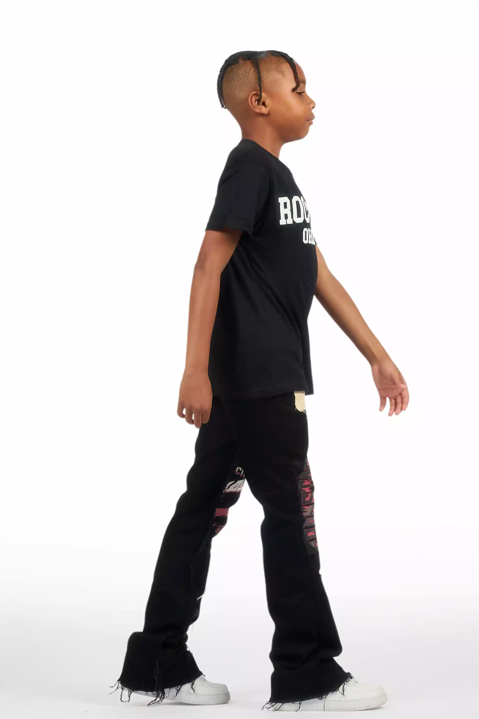 16773-boys-vinson-black-patchwork-stacked-flare-jean-5.webp Boys Vinson Black Patchwork Stacked flare Jean