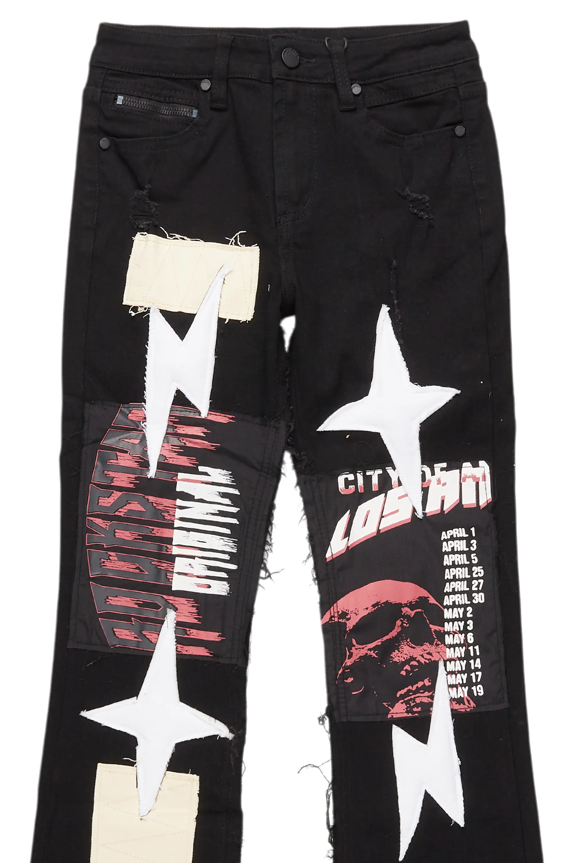 16773-boys-vinson-black-patchwork-stacked-flare-jean-8.webp Boys Vinson Black Patchwork Stacked flare Jean