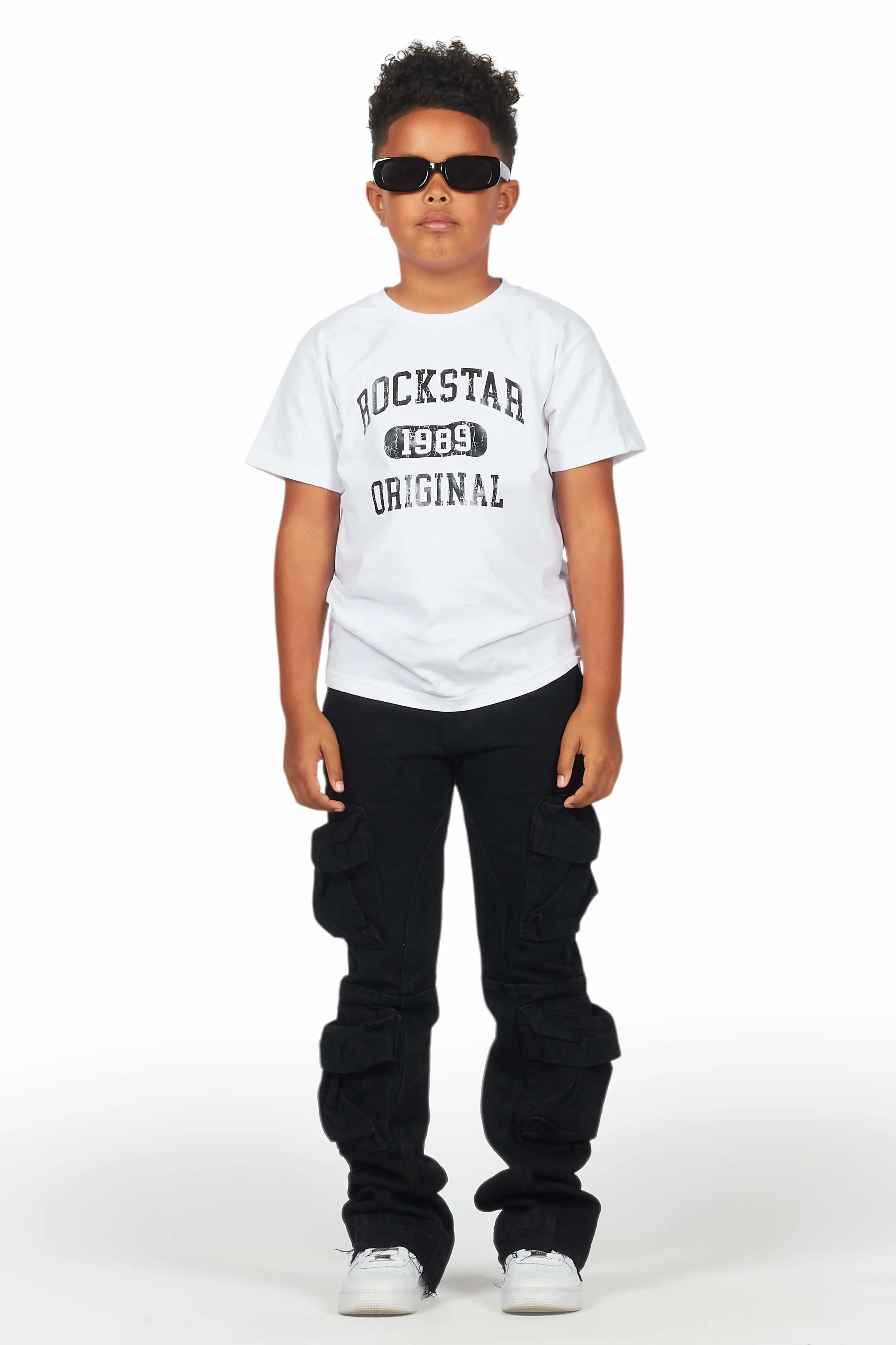 17205-boys-gregor-black-stacked-flare-cargo-jean-3.webp Boys Gregor Black Stacked Flare Cargo Jean