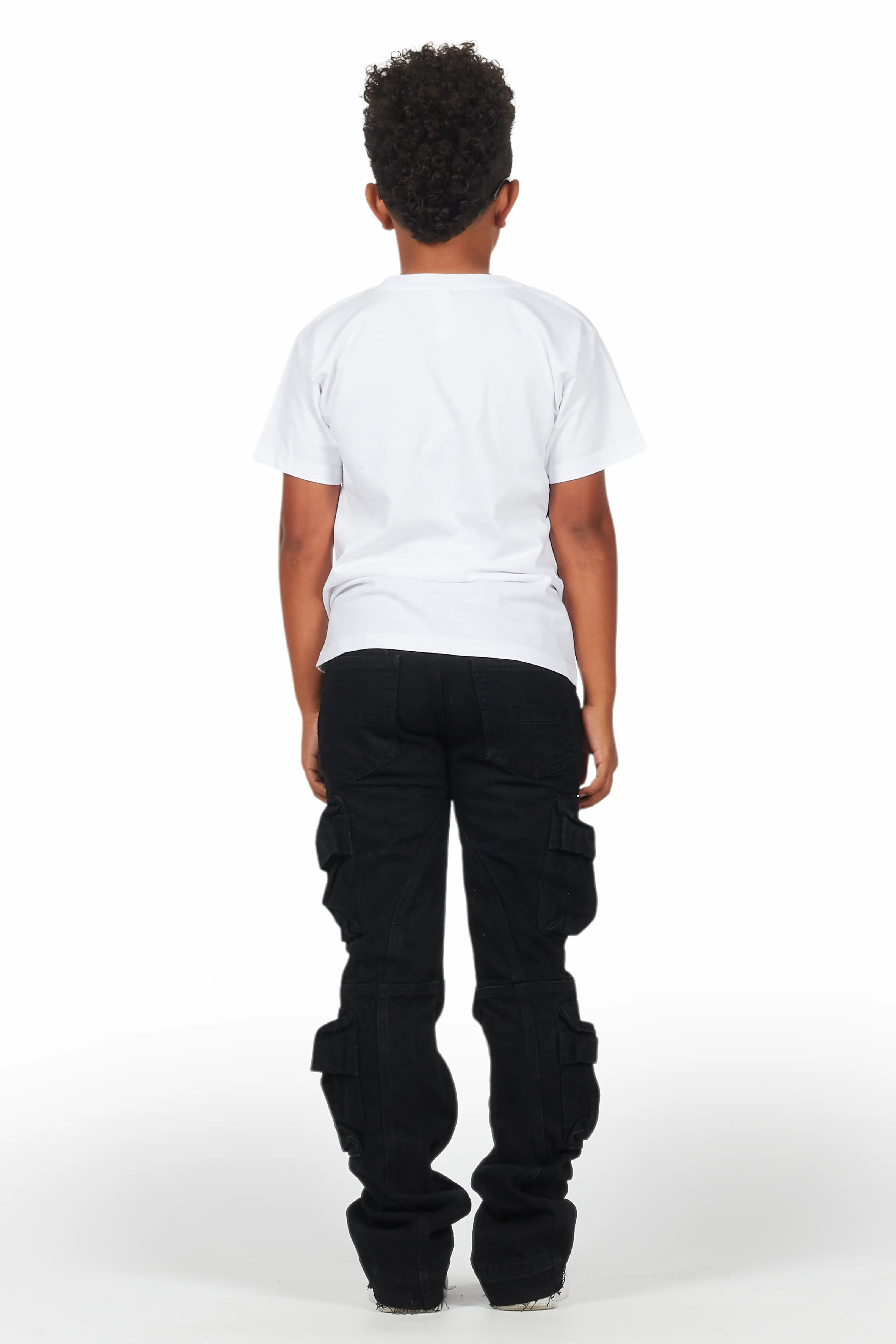 17205-boys-gregor-black-stacked-flare-cargo-jean-5.webp Boys Gregor Black Stacked Flare Cargo Jean