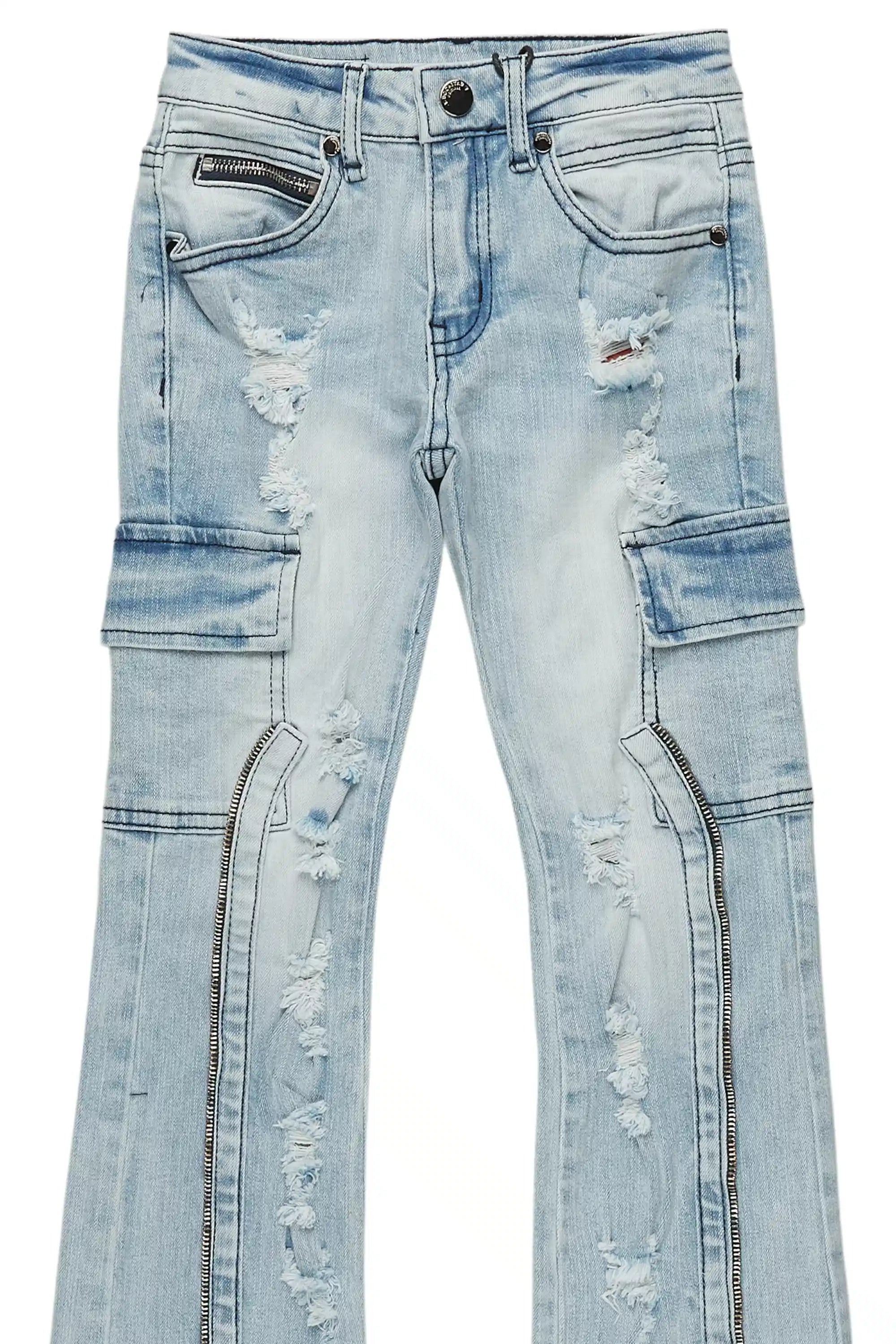 17241-boys-hutch-blue-stacked-flare-jean-11.jpg Boys Hutch Blue Stacked Flare Jean