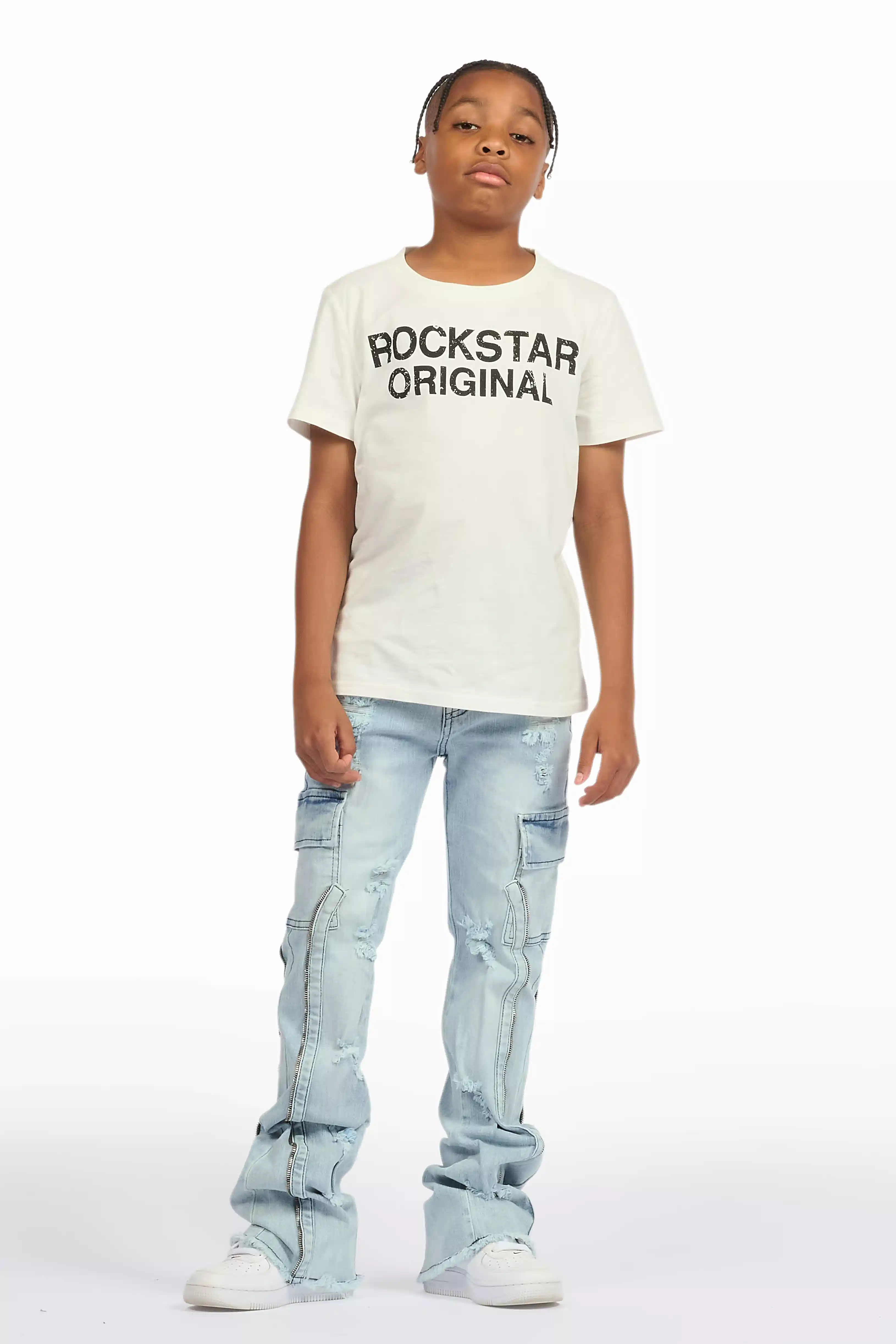 17241-boys-hutch-blue-stacked-flare-jean-3.webp Boys Hutch Blue Stacked Flare Jean