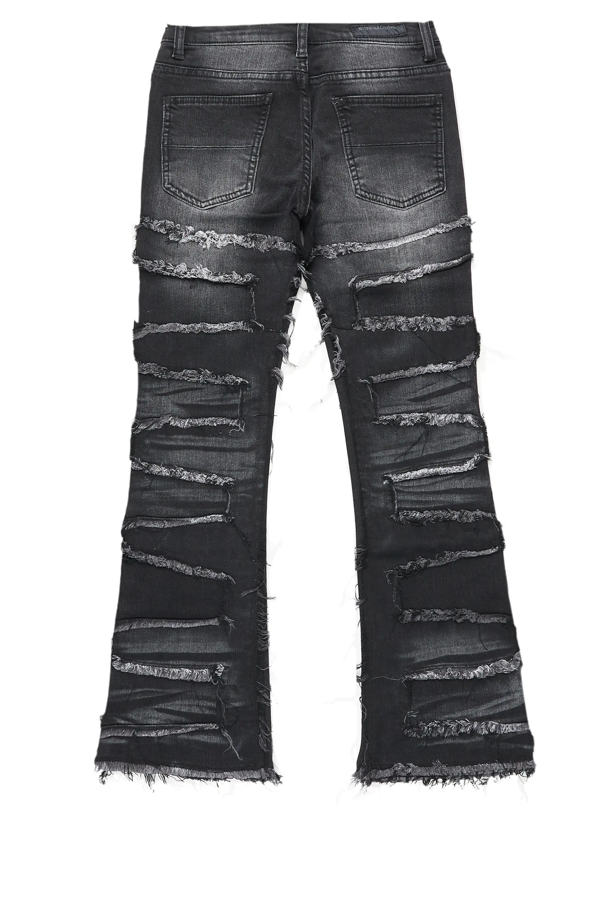 18022-boys-shake-dark-grey-stacked-flare-jean-6.webp Boys Shake Dark Grey Stacked Flare Jean