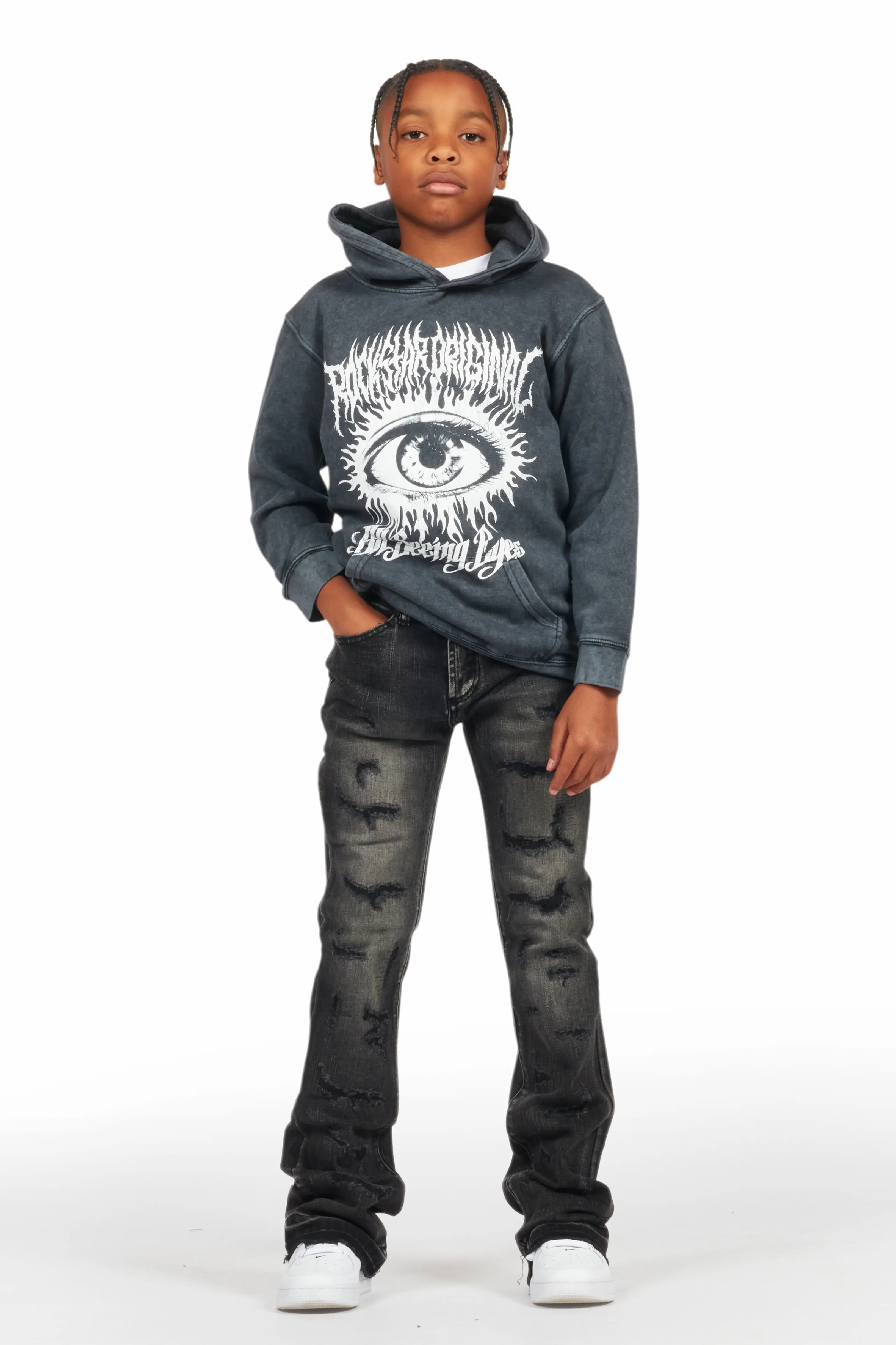 18046-boys-adler-dark-grey-stacked-flare-jean-3.webp Boys Adler Dark Grey Stacked Flare Jean