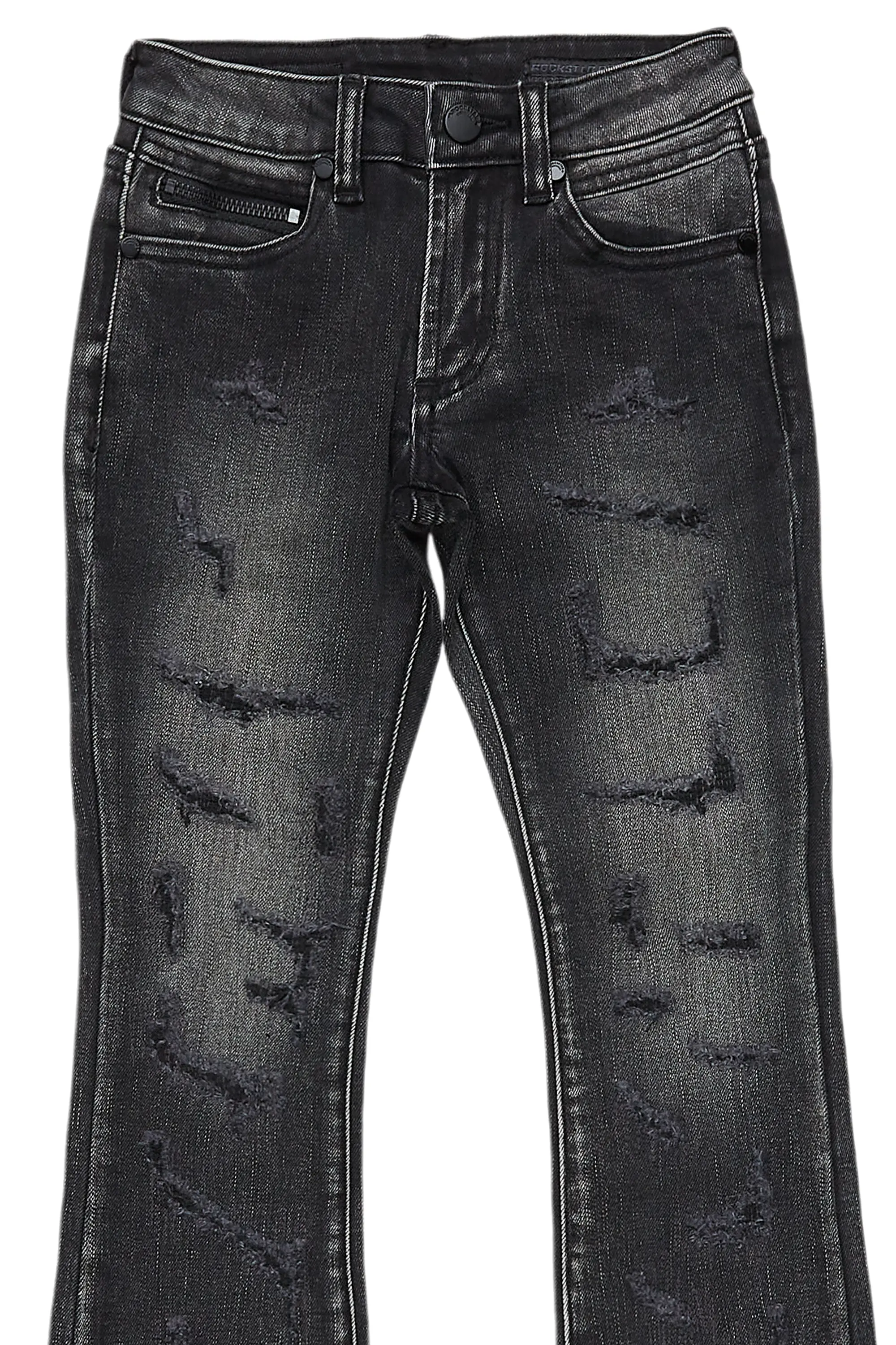 18046-boys-adler-dark-grey-stacked-flare-jean-8.webp Boys Adler Dark Grey Stacked Flare Jean