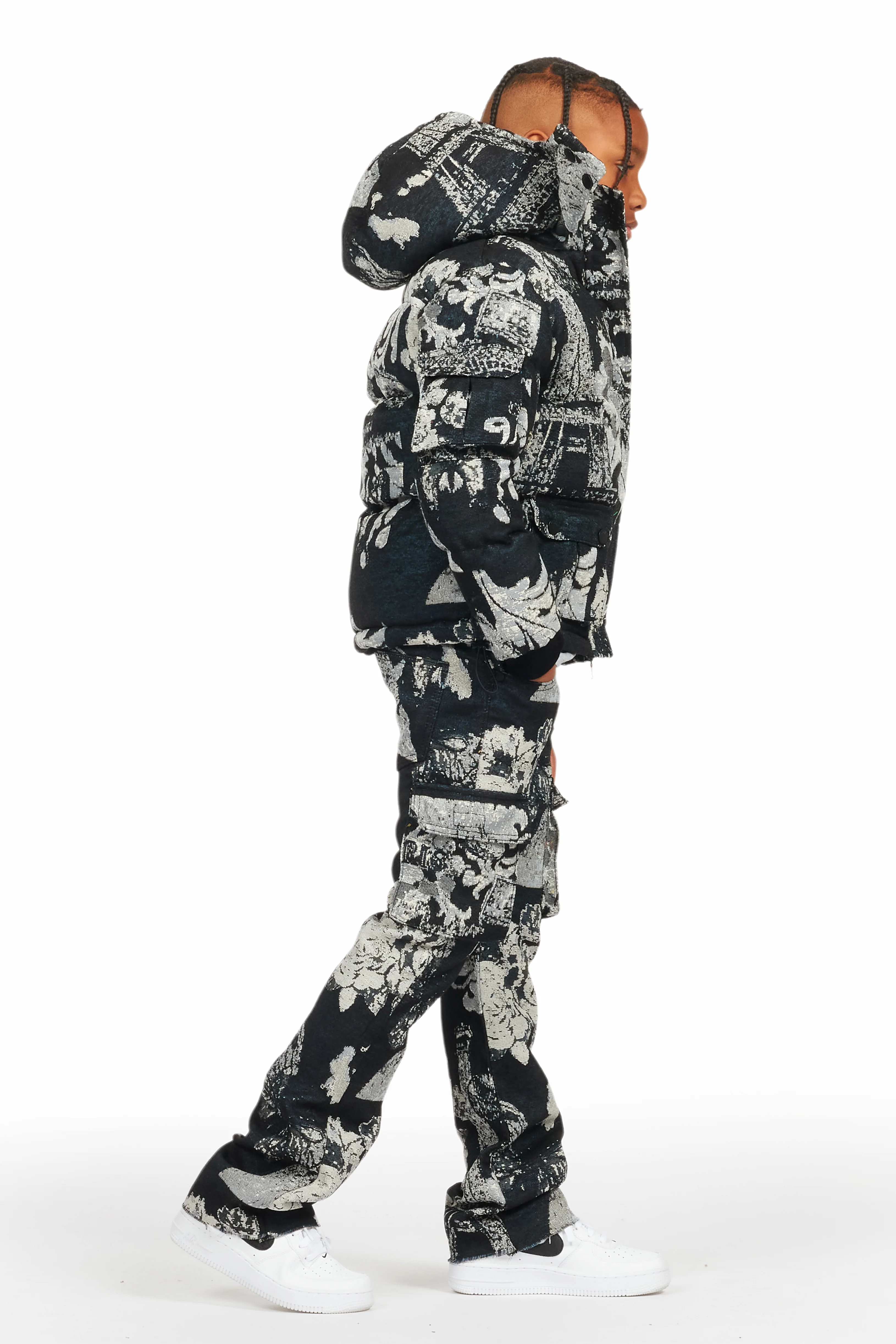 18058-boys-lamont-black-tapestry-stacked-flare-jean-4.webp Boys Lamont Black Tapestry Stacked Flare Jean
