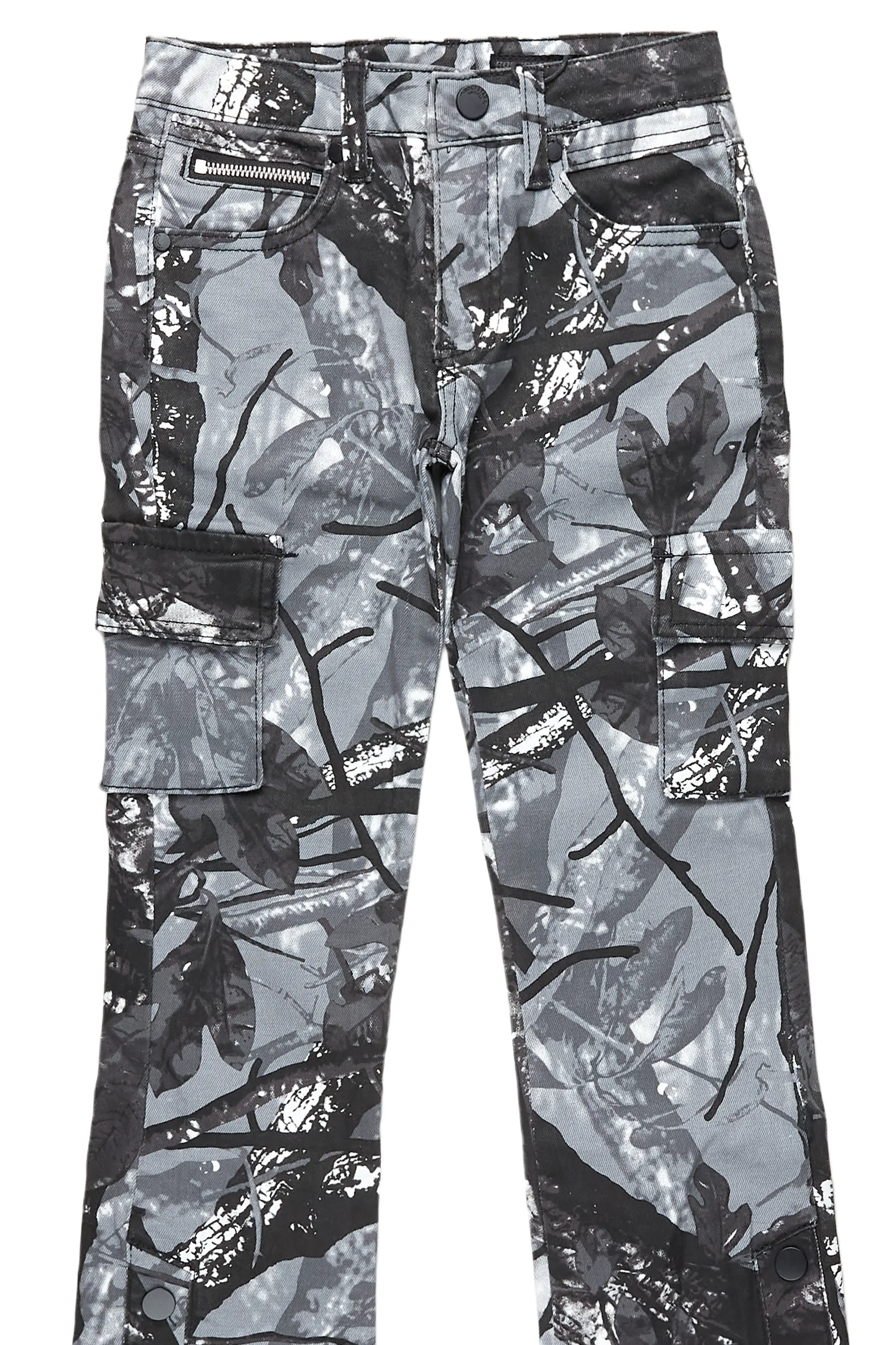 18142-boys-waage-grey-camo-stacked-flare-cargo-jean-3.webp Boys Waage Grey Camo Stacked Flare Cargo Jean