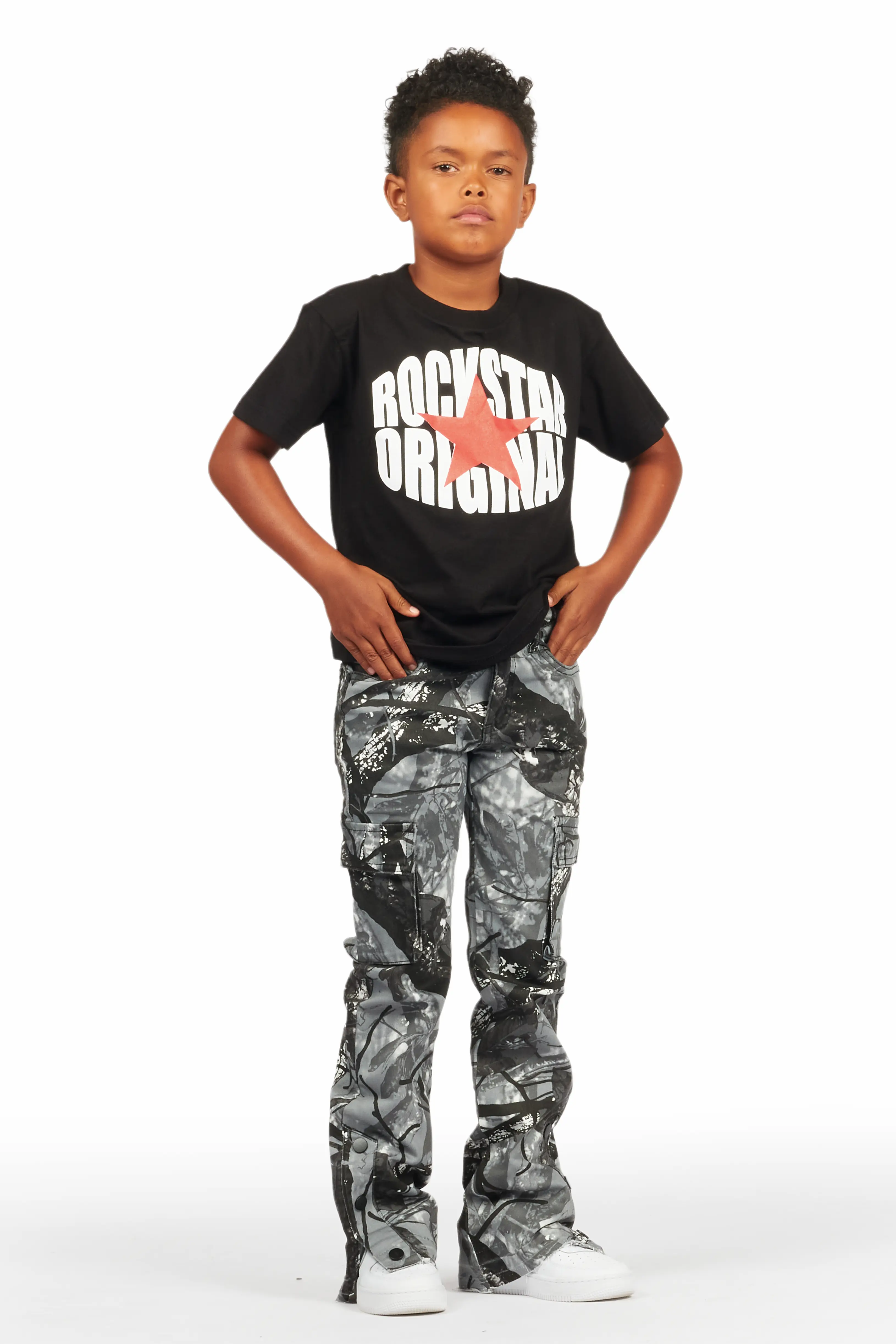 18142-boys-waage-grey-camo-stacked-flare-cargo-jean-8.webp Boys Waage Grey Camo Stacked Flare Cargo Jean