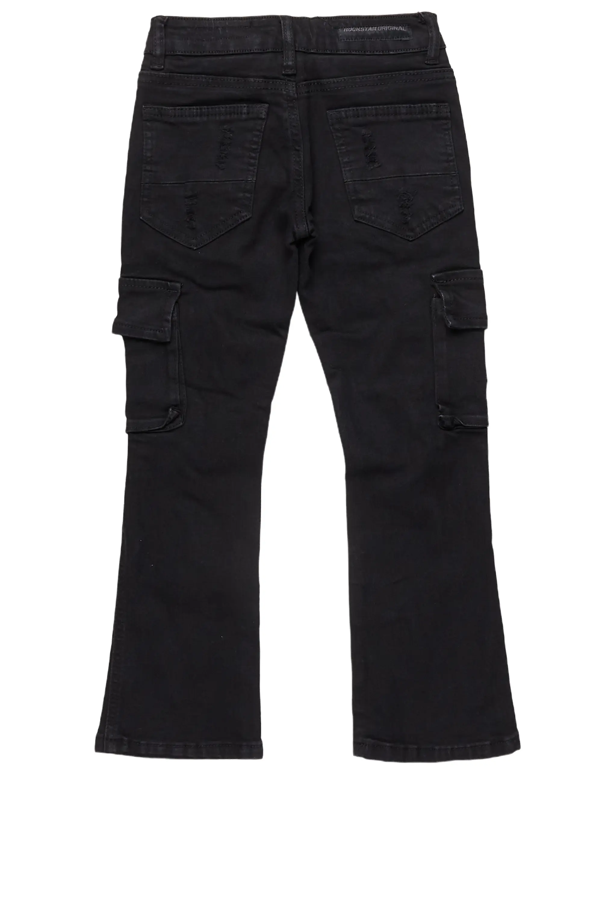 18166-boys-zaire-black-cargo-stacked-flare-jean-3.webp Boys Zaire Black Cargo Stacked Flare Jean