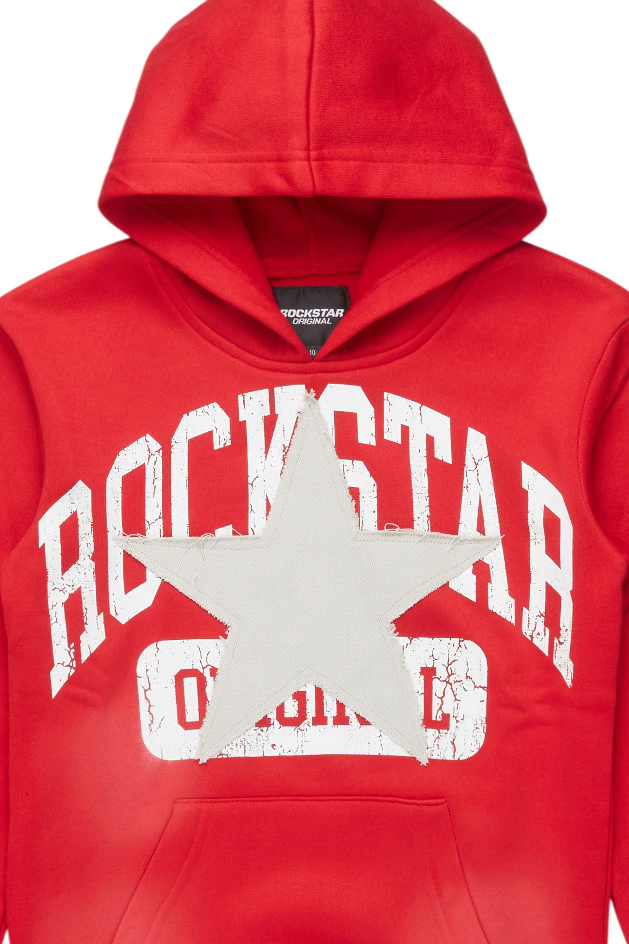 18526-boys-mallor-red-heather-grey-graphic-hoodie-with-patch-2.webp Boys Mallor Red/ Heather Grey Graphic Hoodie with Patch