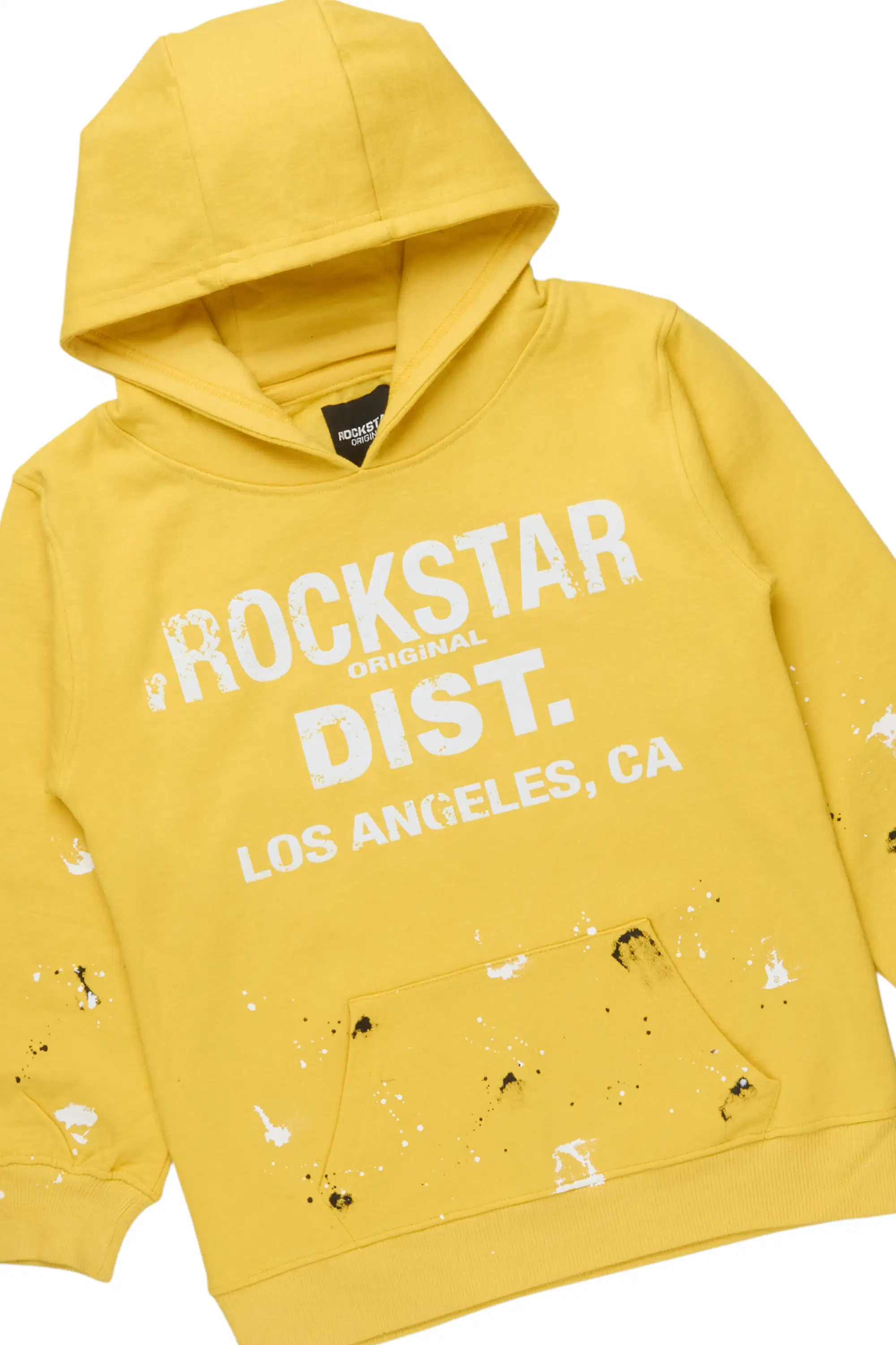 Boys Scottie Yellow Stacked Flare Track Set