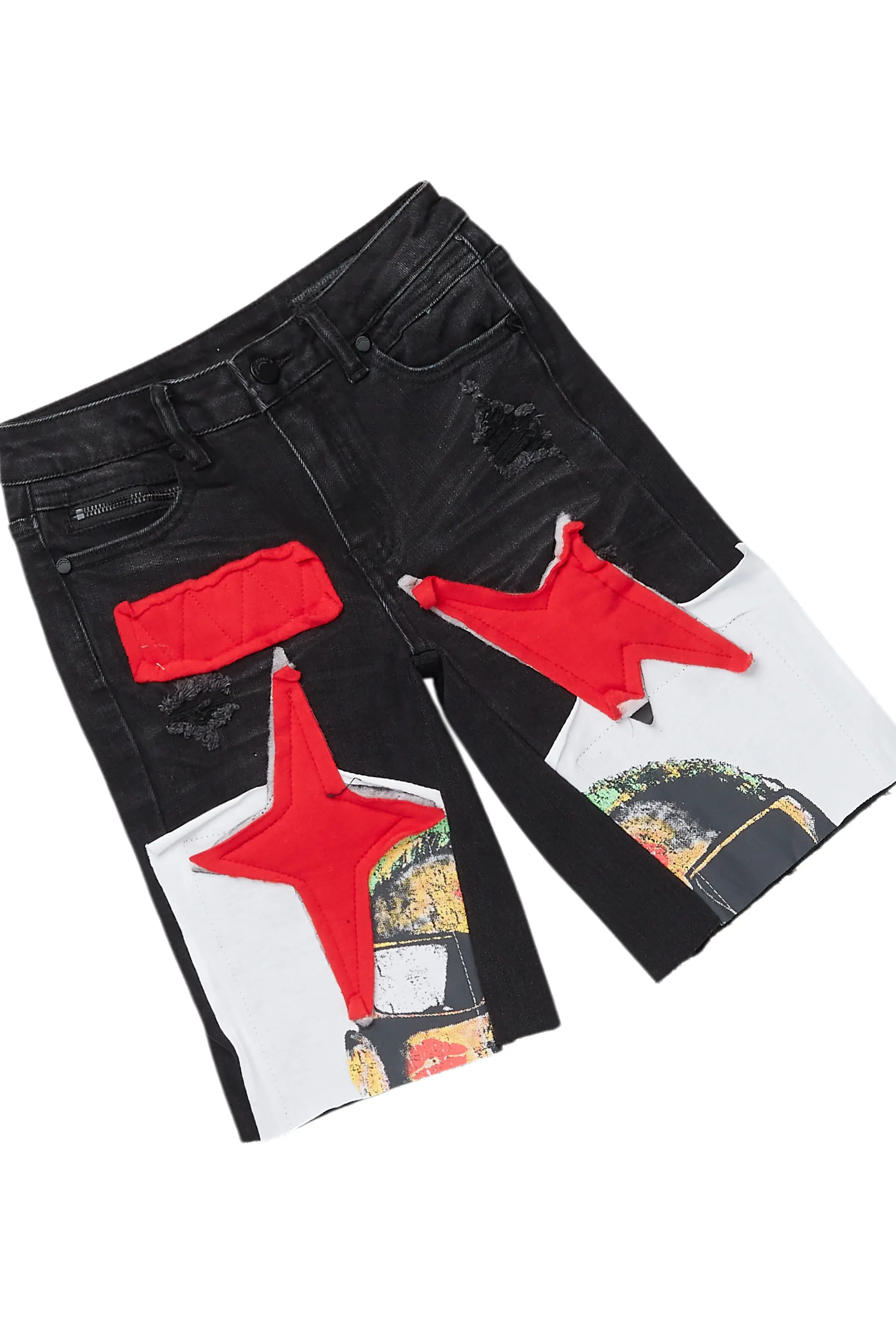 20898-boys-sava-black-red-t-shirt-denim-short-set-3.webp Boys Sava Black/Red T-Shirt/Denim Short Set