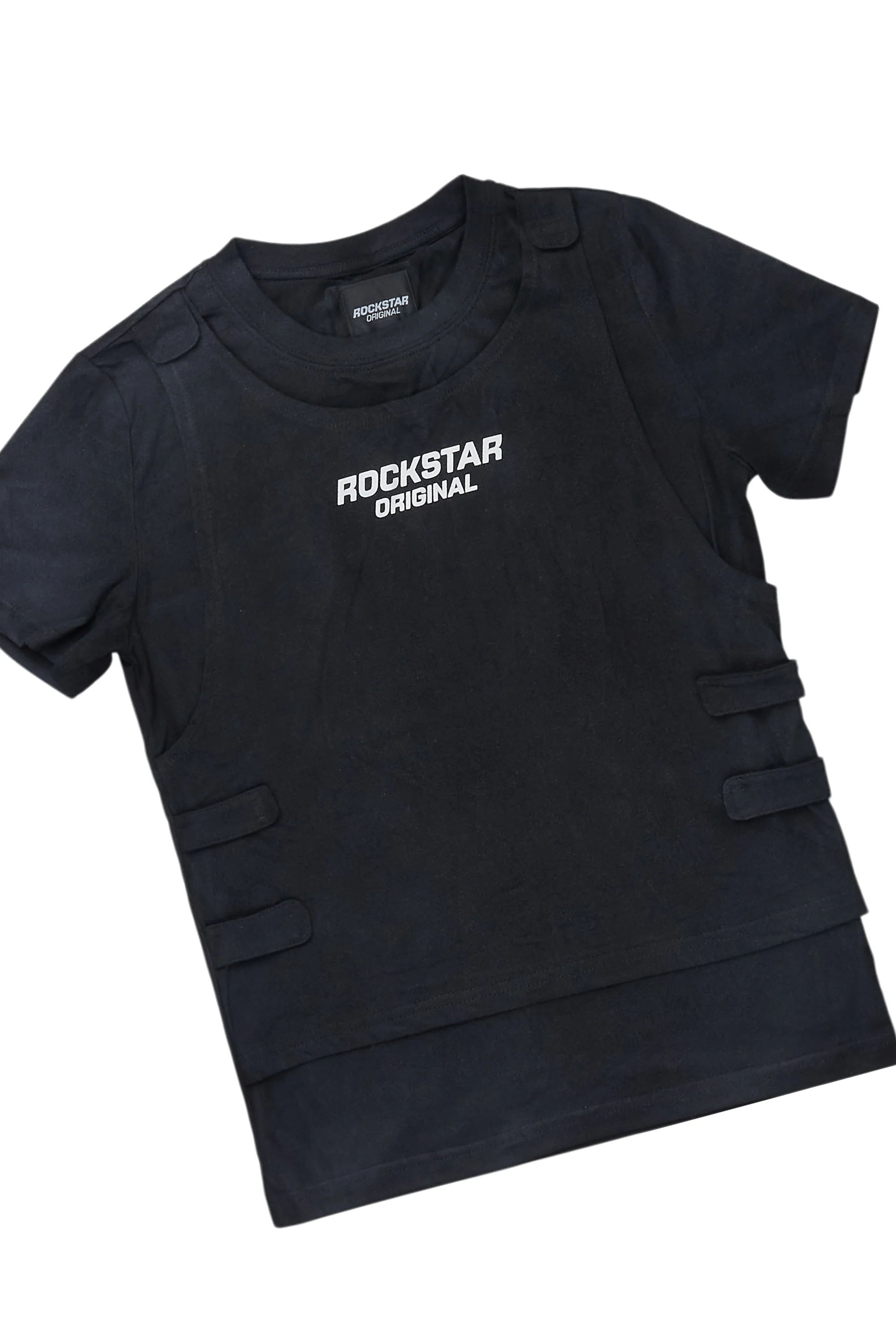 Boys Herbie Black T-Shirt/Cargo Short Set