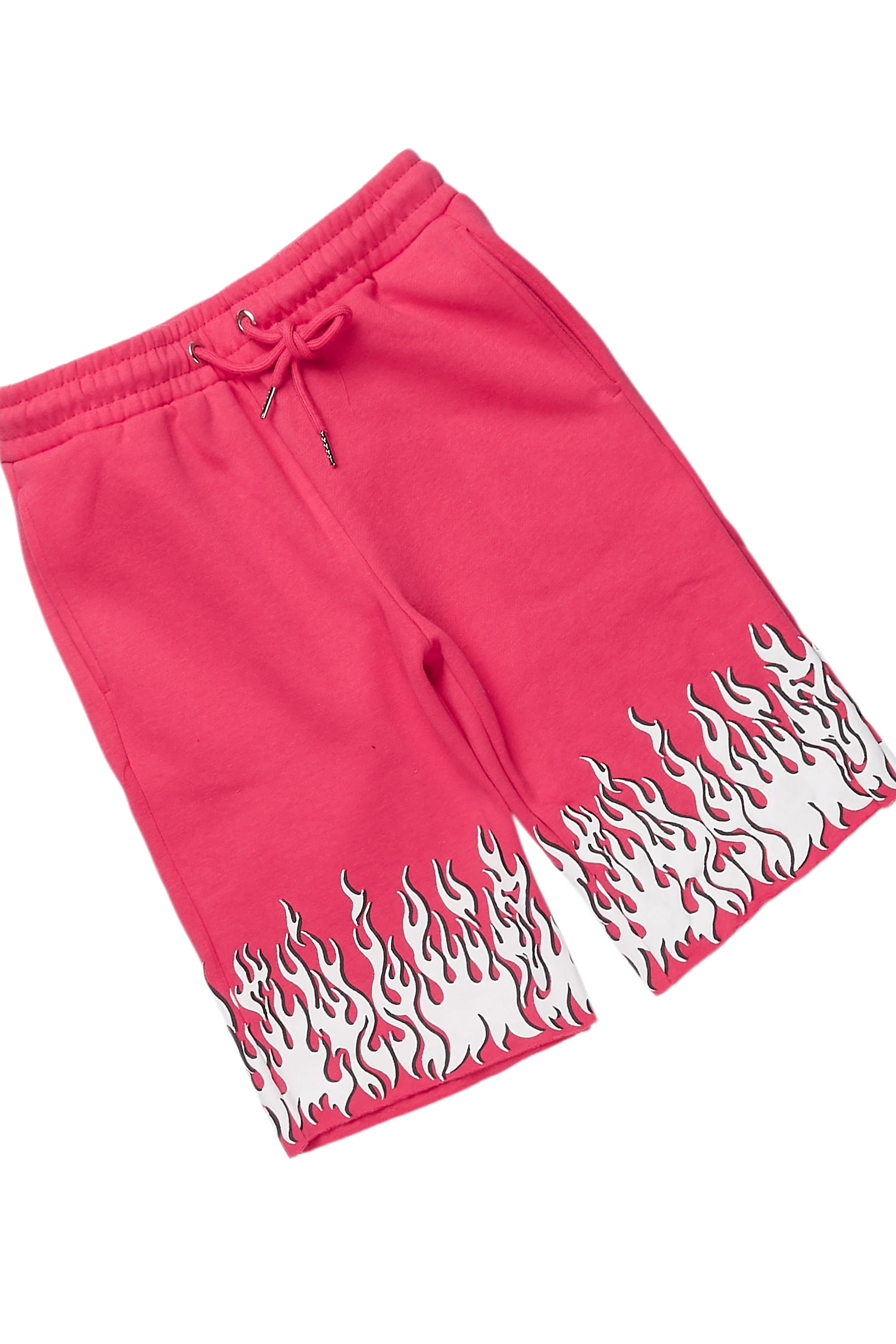 21209-boys-bubble-pink-t-shirt-short-set-4.webp Boys Bubble Pink T-Shirt/Short Set