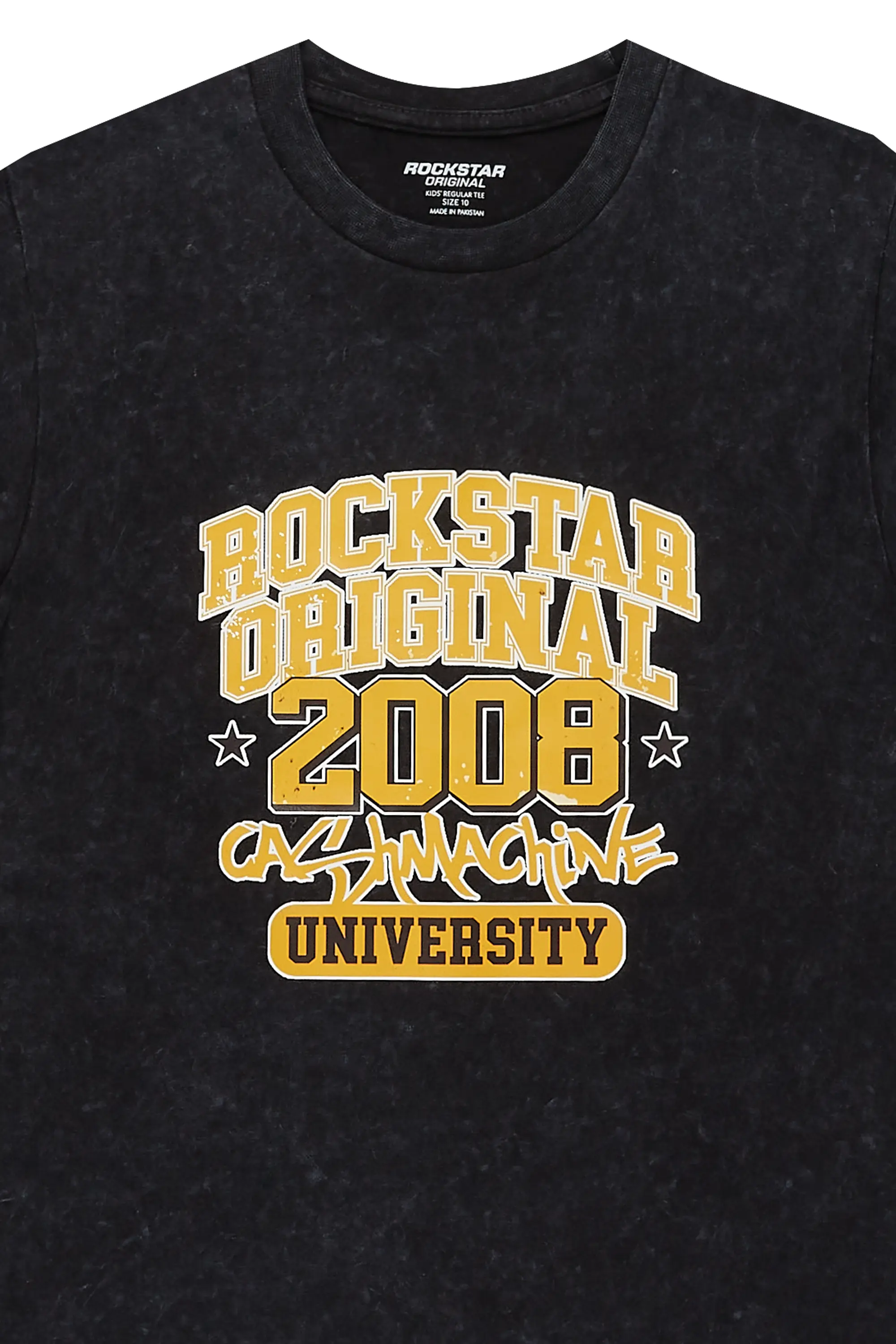 Boys Andie Vintage Black Graphic T-Shirt