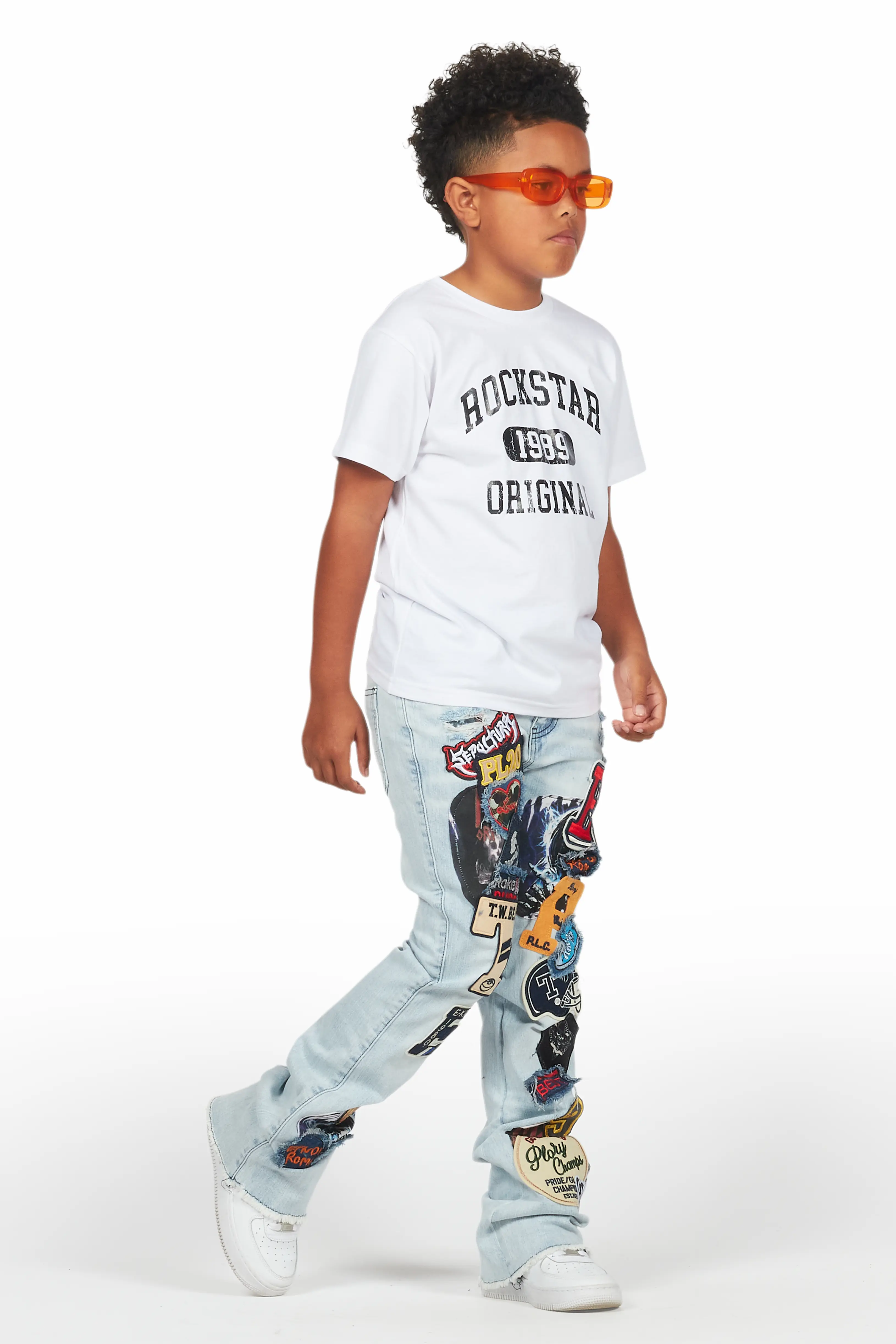 218-boys-espen-blue-stacked-flare-jean-4.webp Boys Espen Blue Stacked Flare Jean