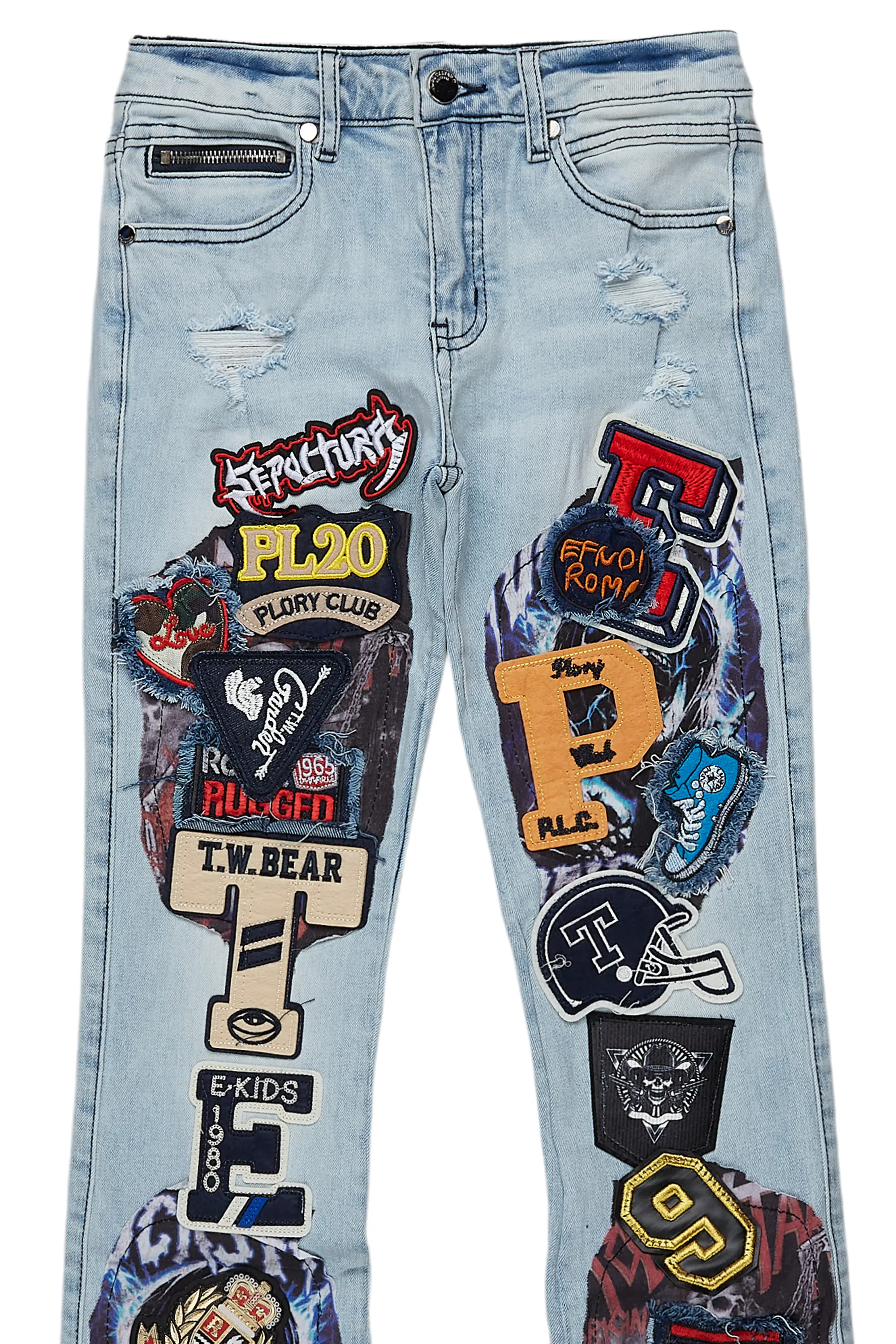 218-boys-espen-blue-stacked-flare-jean-8.webp Boys Espen Blue Stacked Flare Jean