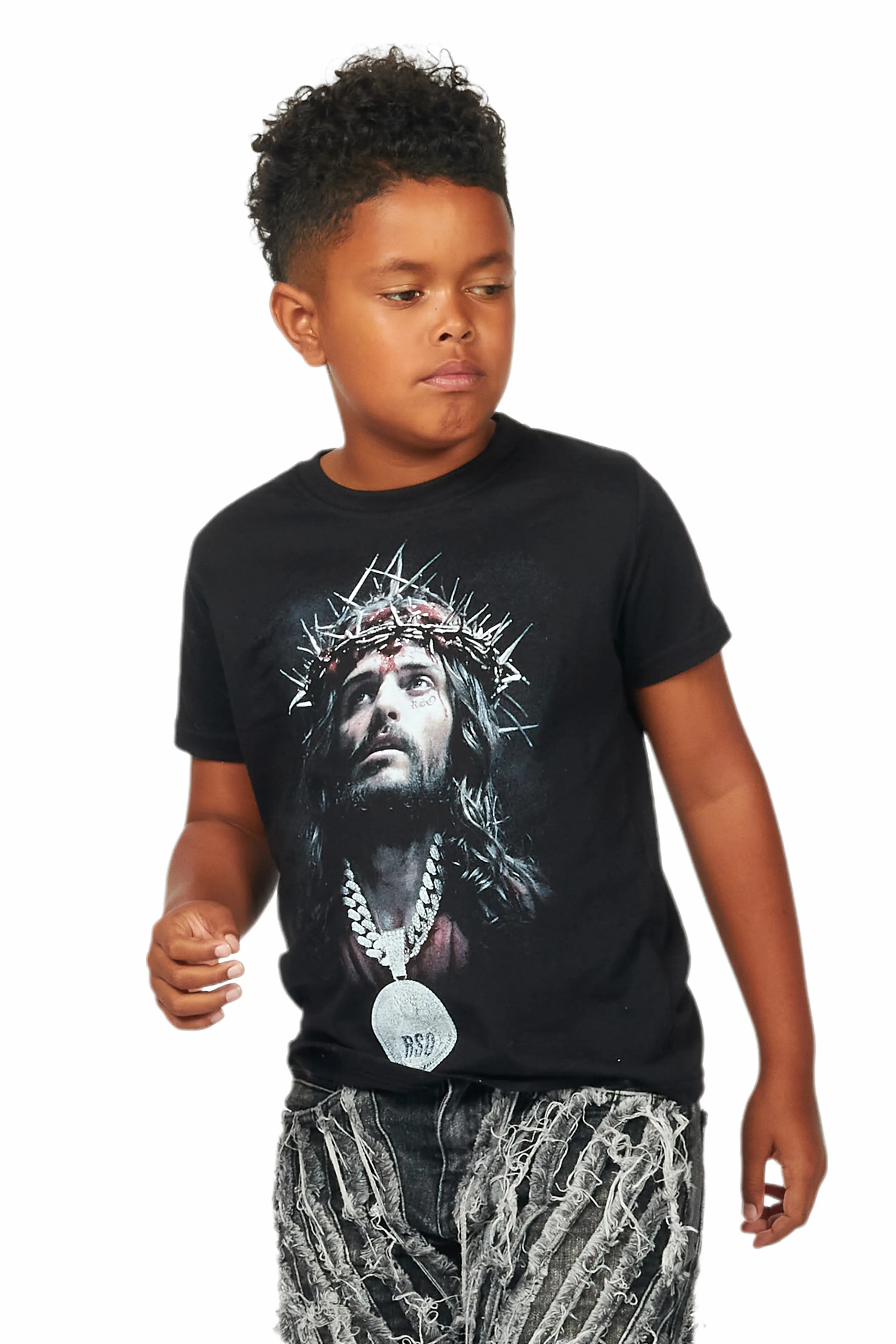 22359-boys-amina-black-graphic-t-shirt-3.webp Boys Amina Black Graphic T-Shirt