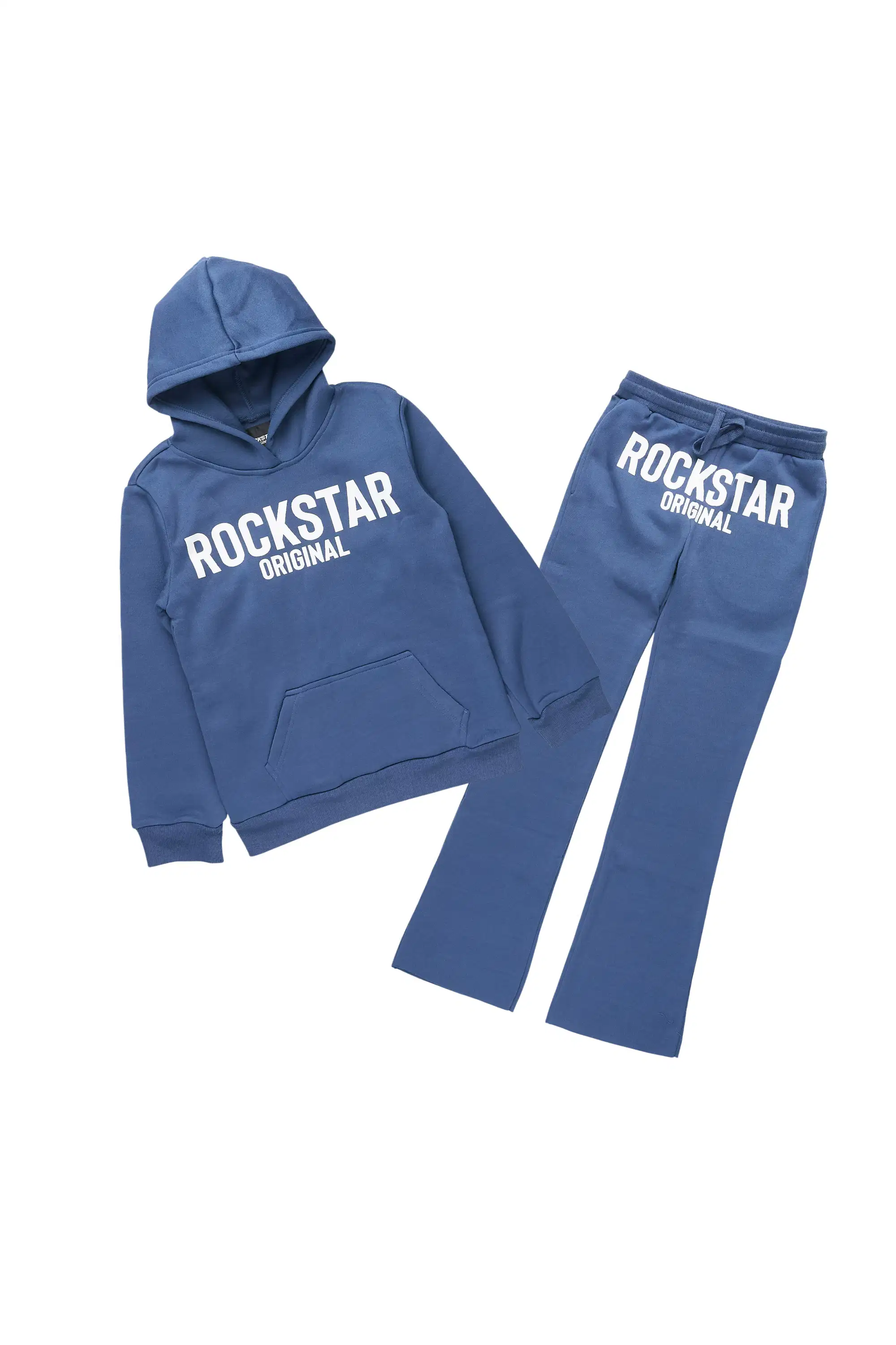 Boys Mikasso Navy/White Stacked Flare Tack Set