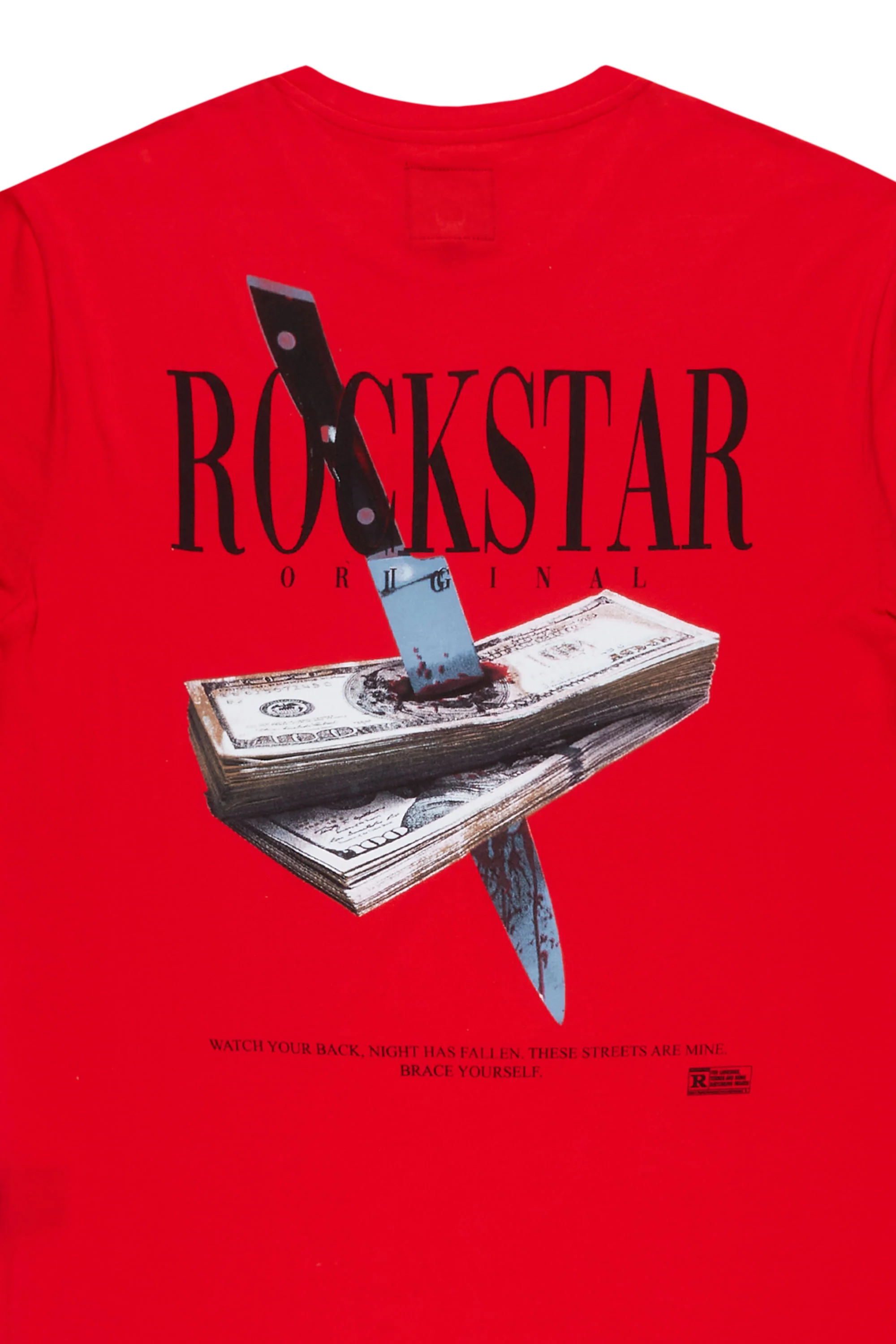 Sheridan Red Oversized T-Shirt