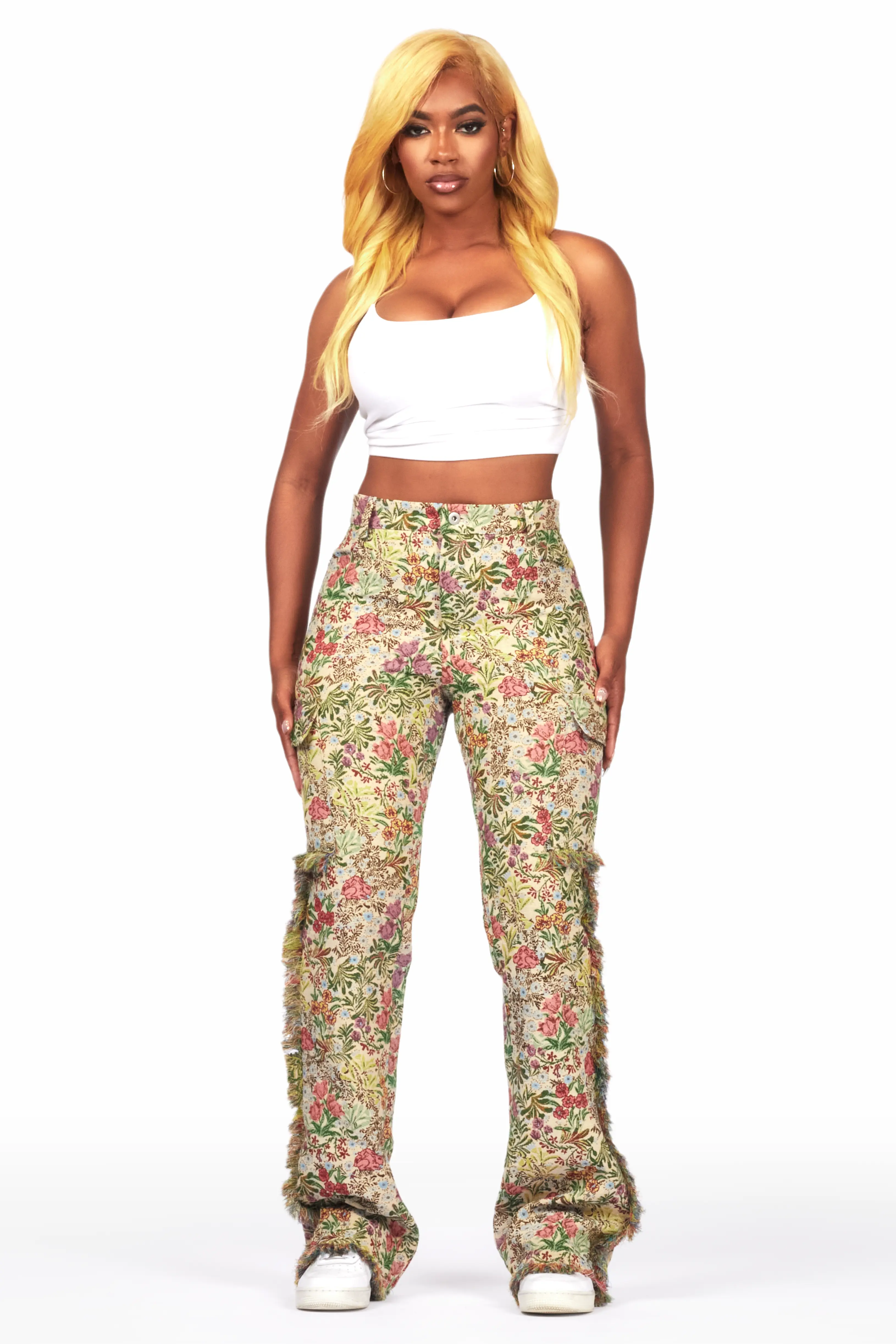 22886-tamia-beige-floral-tapestry-stacked-pant-6.webp Tamia Beige Floral Tapestry Stacked Pant