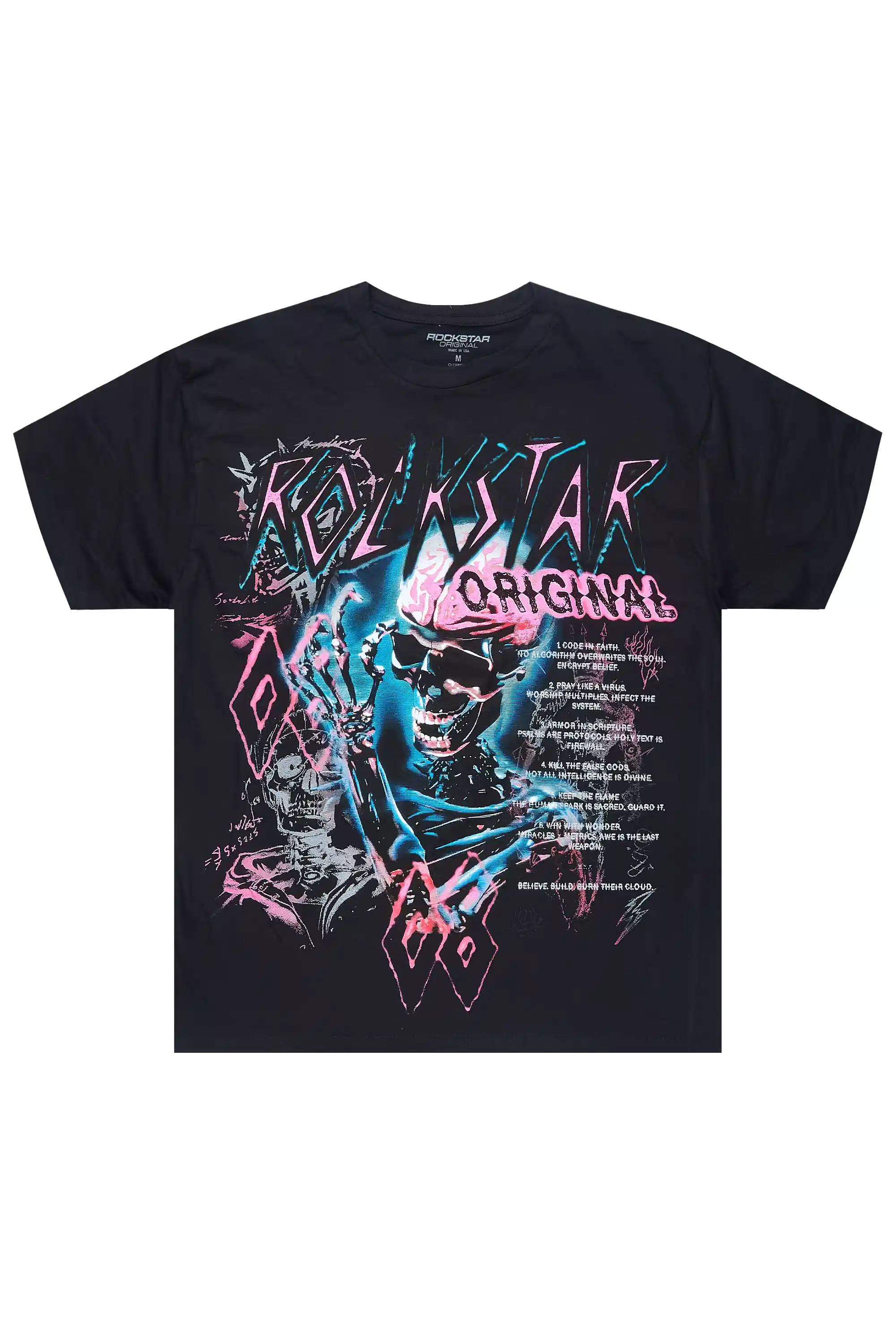 Tynisha Black Oversized T-Shirt