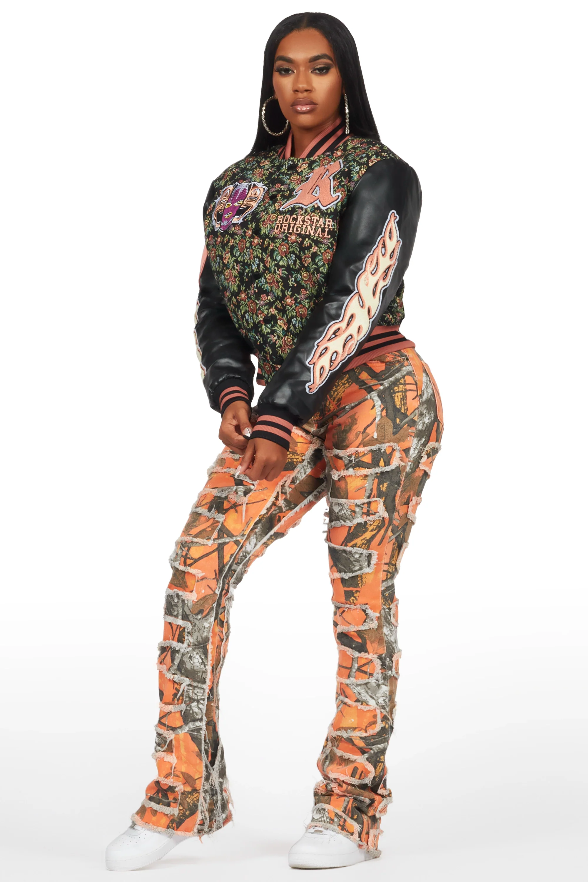 23127-lakiela-black-oversized-tapestry-varsity-jacket-5.webp Lakiela Black Oversized Tapestry Varsity Jacket