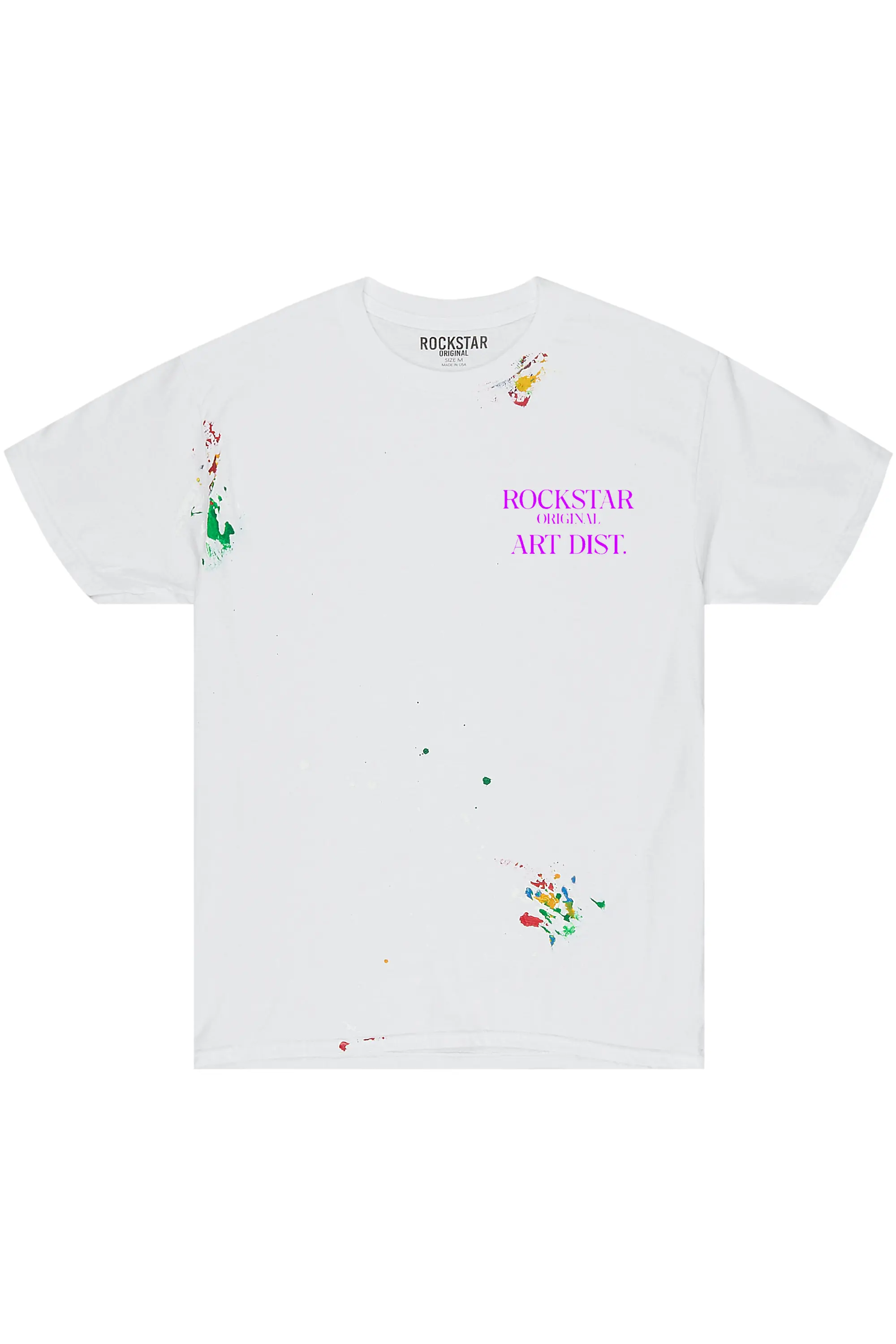 Can't Be Tamed White/Pink Oversized Tee