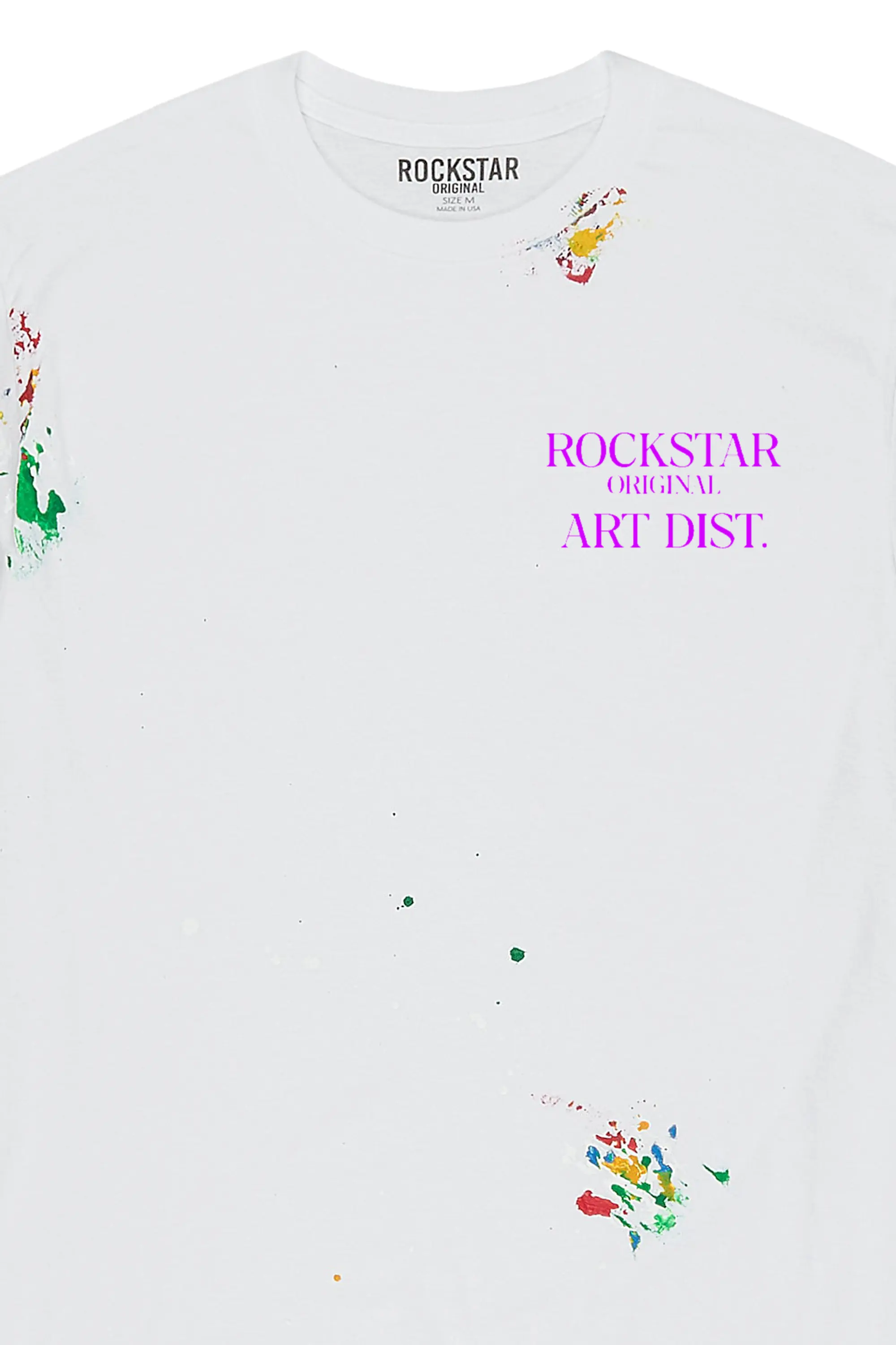 Can't Be Tamed White/Pink Oversized Tee