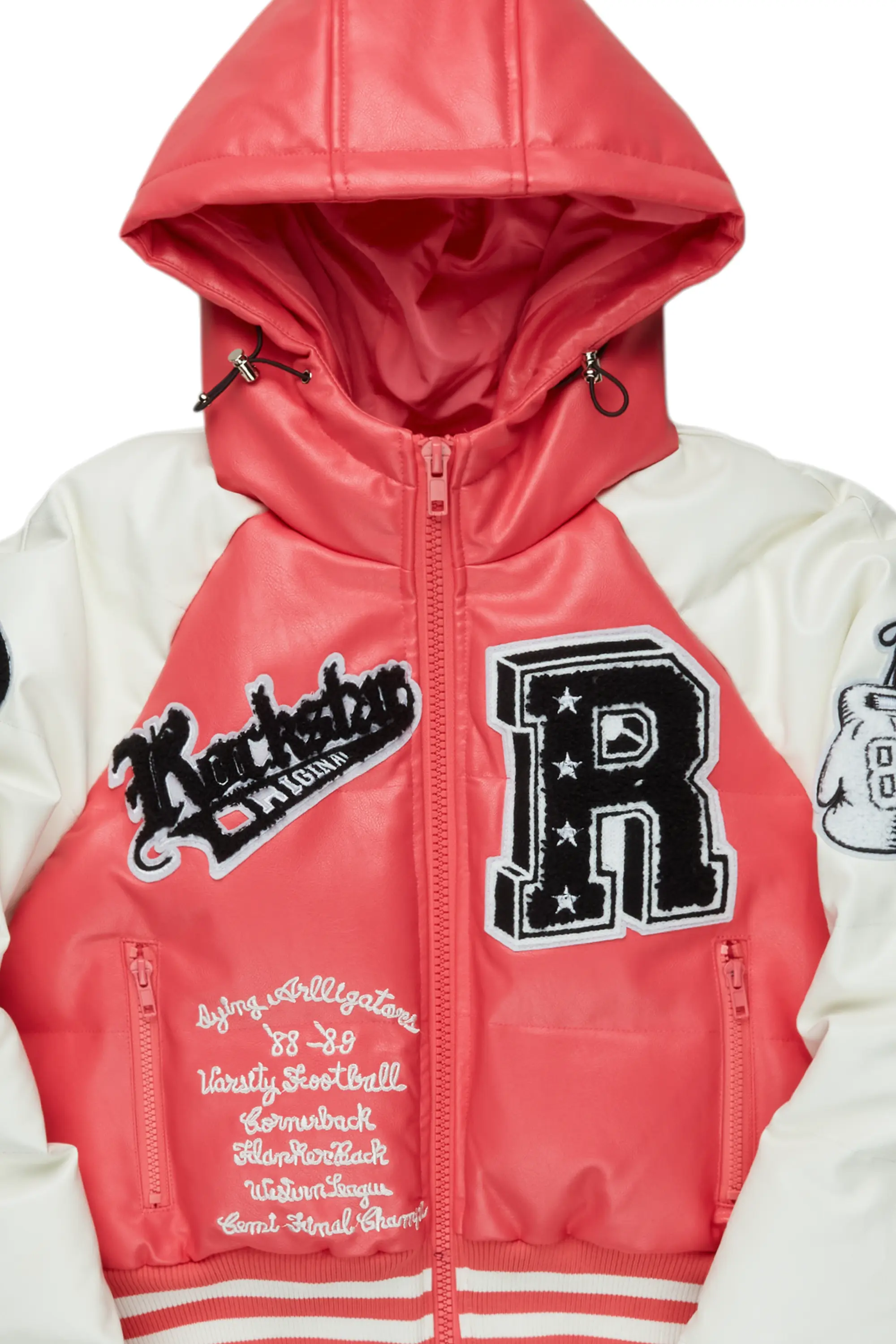 23349-xamaria-pink-crop-puffer-jacket-3.webp Xamaria Pink Crop Puffer Jacket
