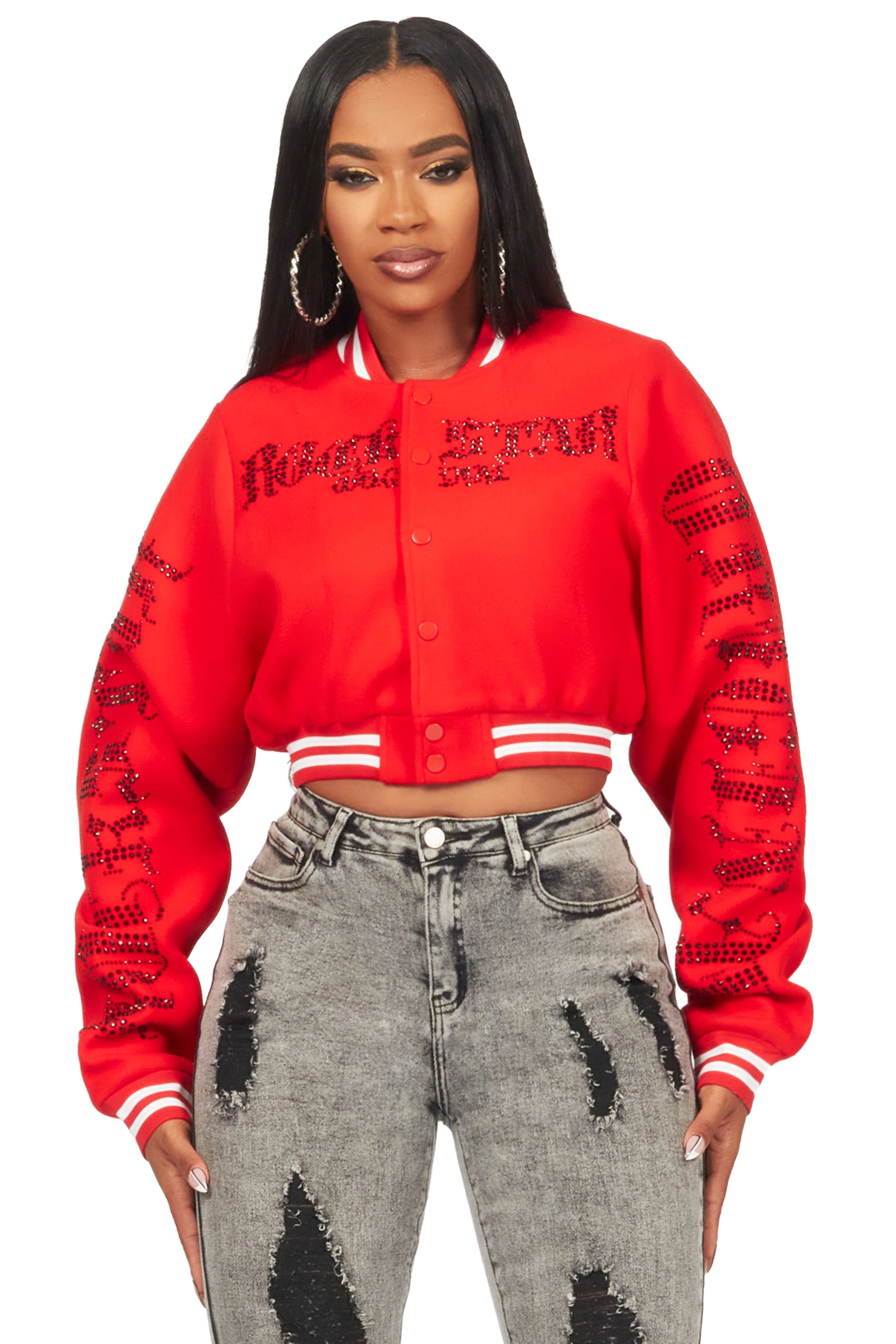 23403-gianni-red-crop-rhinestone-varsity-jacket-3.jpg Gianni Red Crop Rhinestone Varsity Jacket