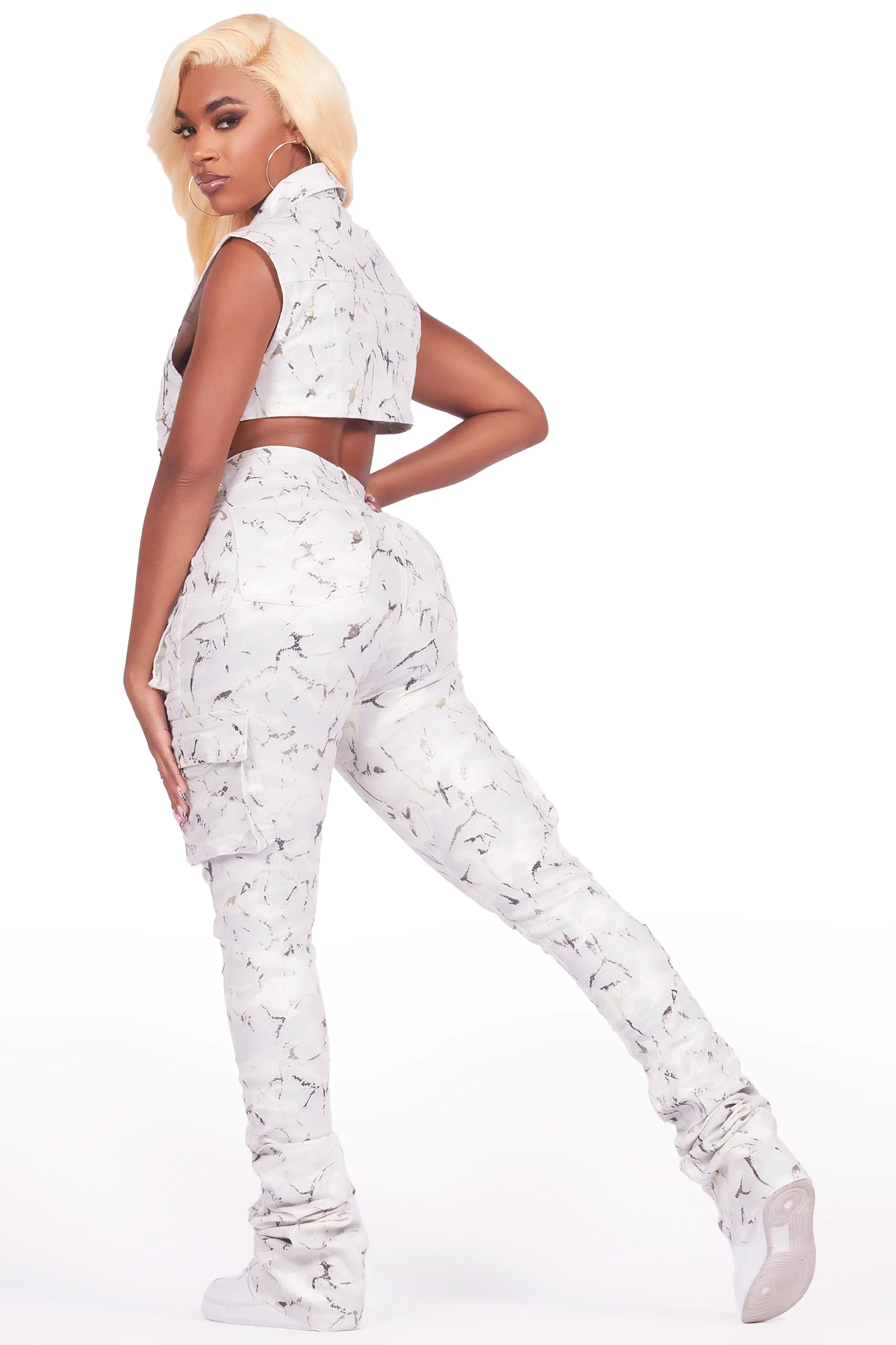 23476-miyah-white-camo-cargo-super-stacked-pu-pant-6.webp Miyah White Camo Cargo Super Stacked PU Pant