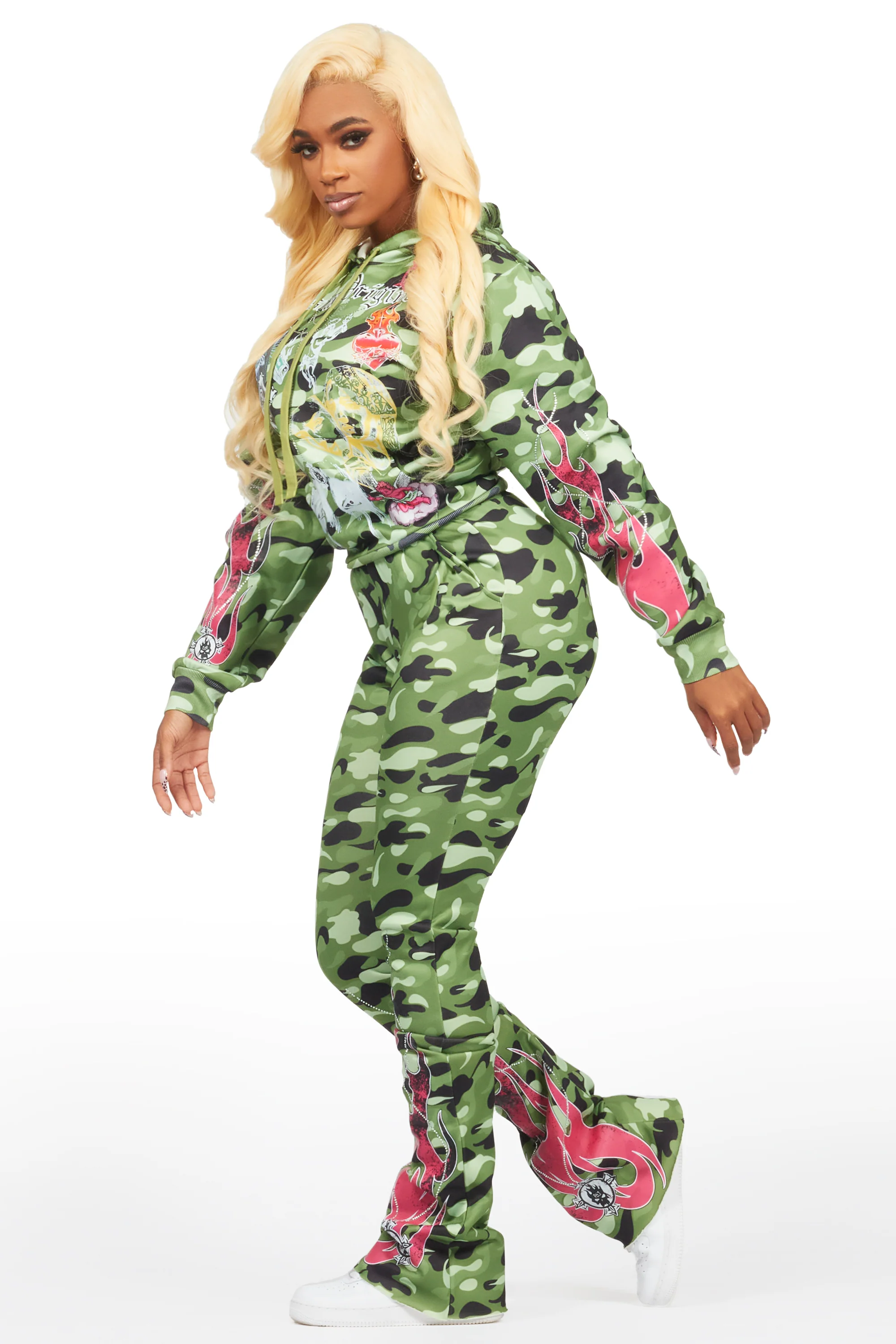 23554-dazarene-green-camo-2-0-rhinestone-super-stacked-trackset-3.webp Dazarene Green Camo 2.0 Rhinestone Super Stacked Trackset