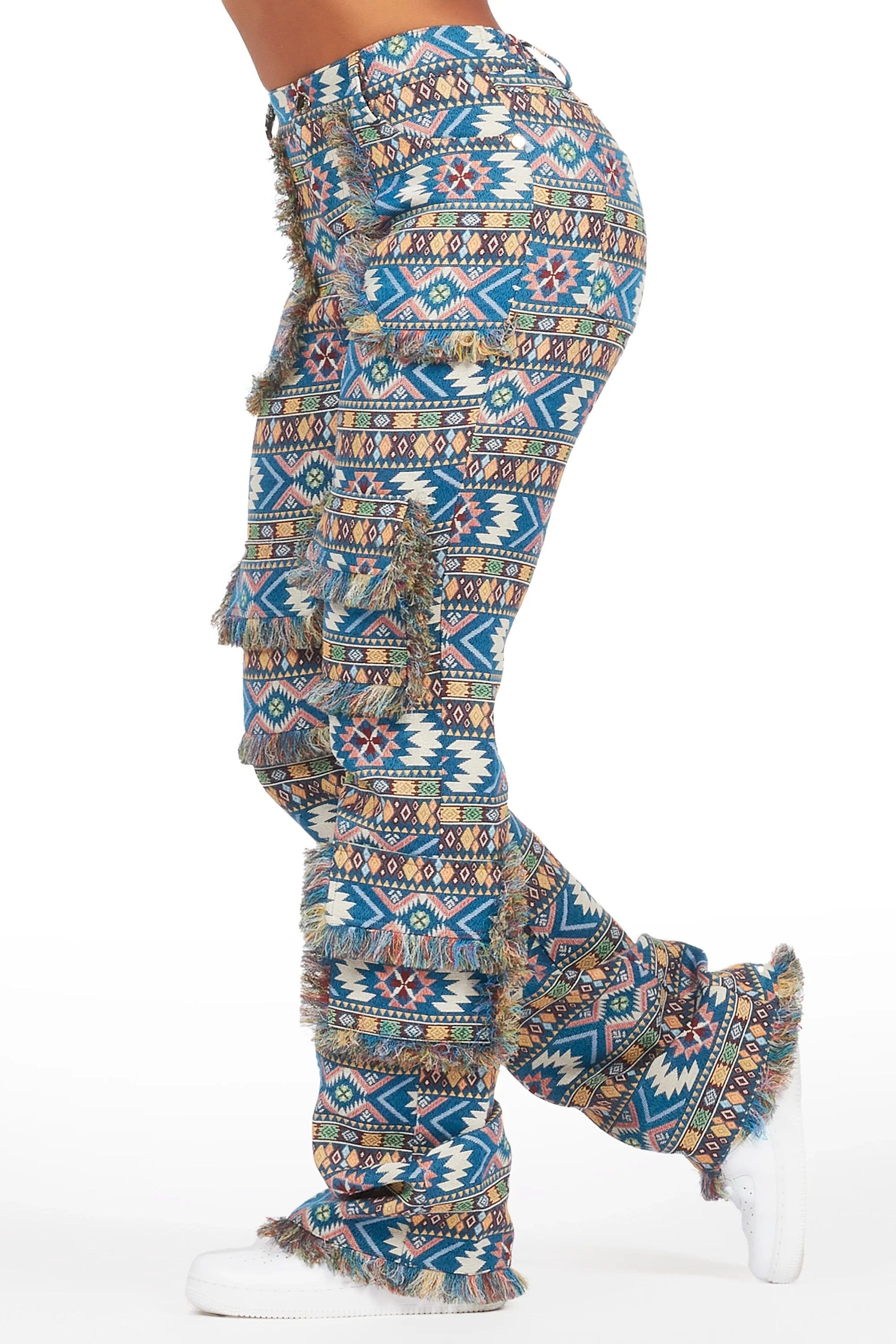 23700-ferlanda-blue-cargo-tapestry-stacked-pant-3.webp Ferlanda Blue Cargo Tapestry Stacked Pant
