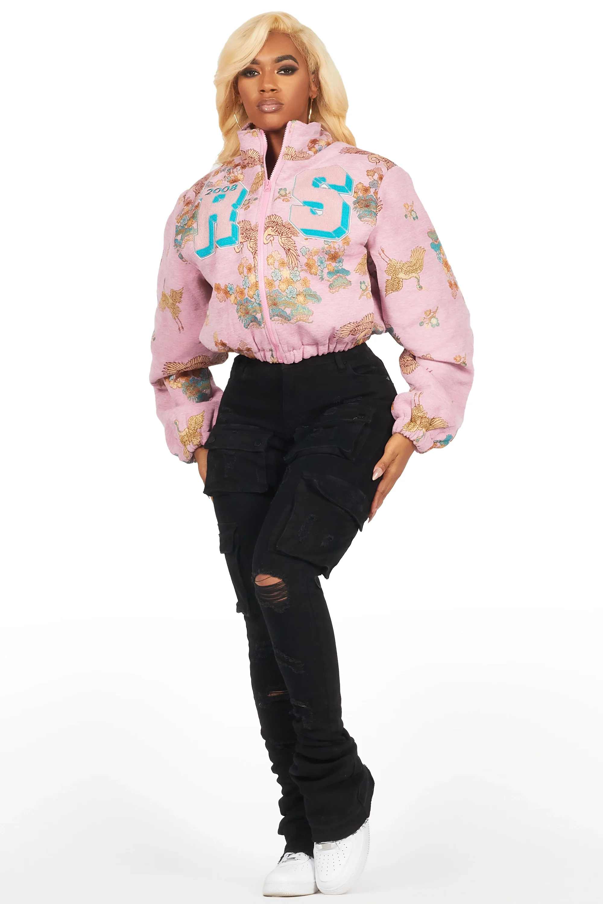 23752-vatasha-pink-tapestry-puffer-jacket-7.webp Vatasha Pink Tapestry Puffer Jacket