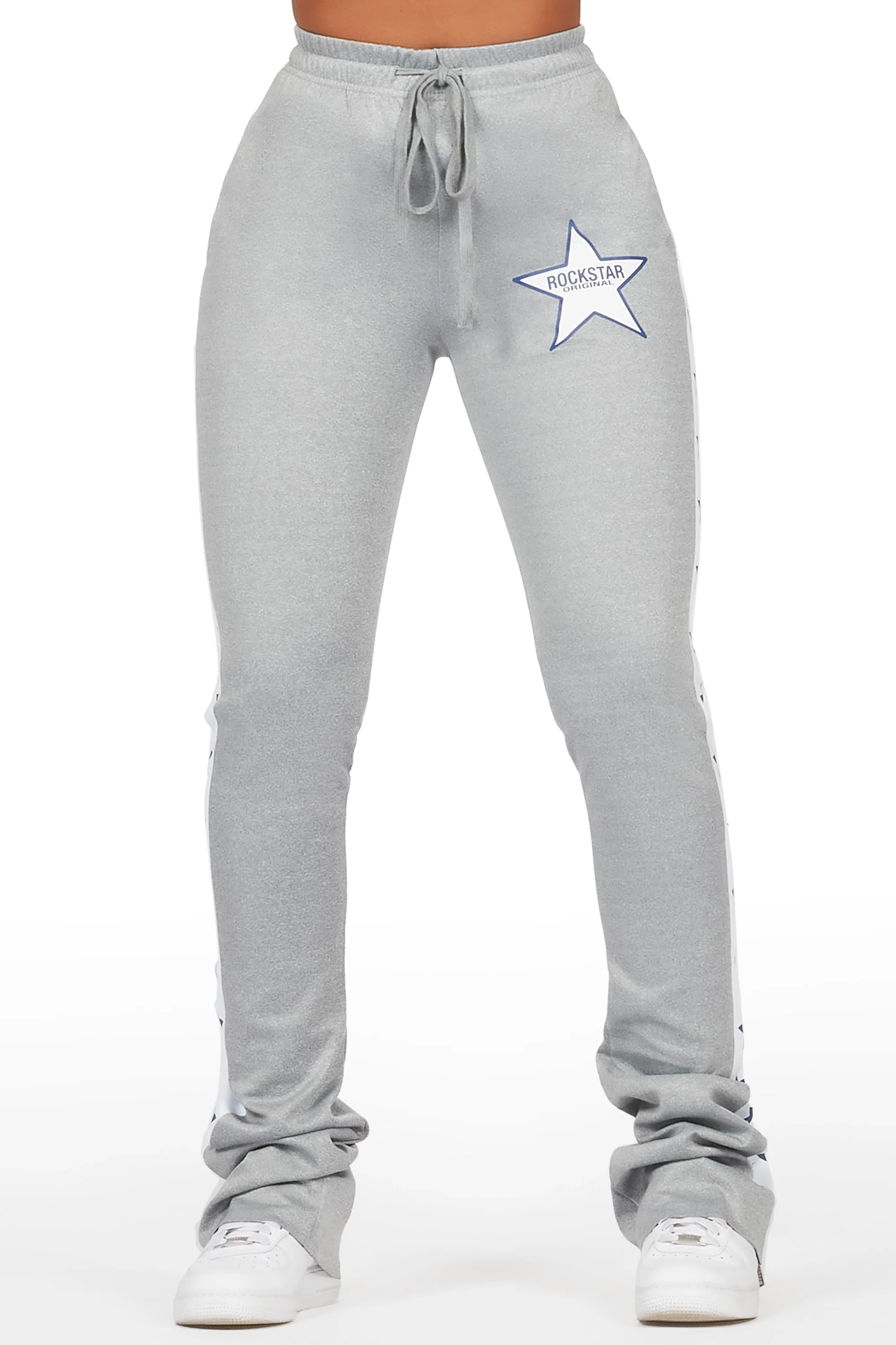 23827-kevona-heather-grey-super-stacked-track-pant-3.webp Kevona Heather Grey Super Stacked Track Pant